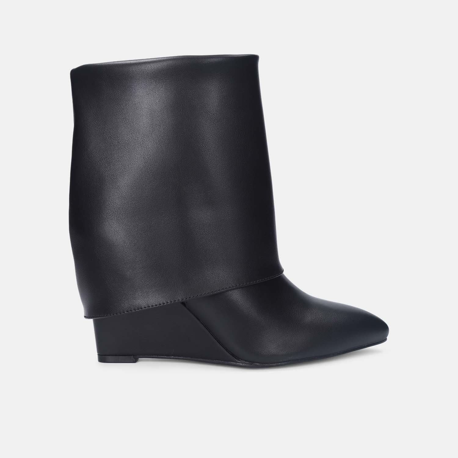 Botines Para Mujer Bata Negro Perrie Winter