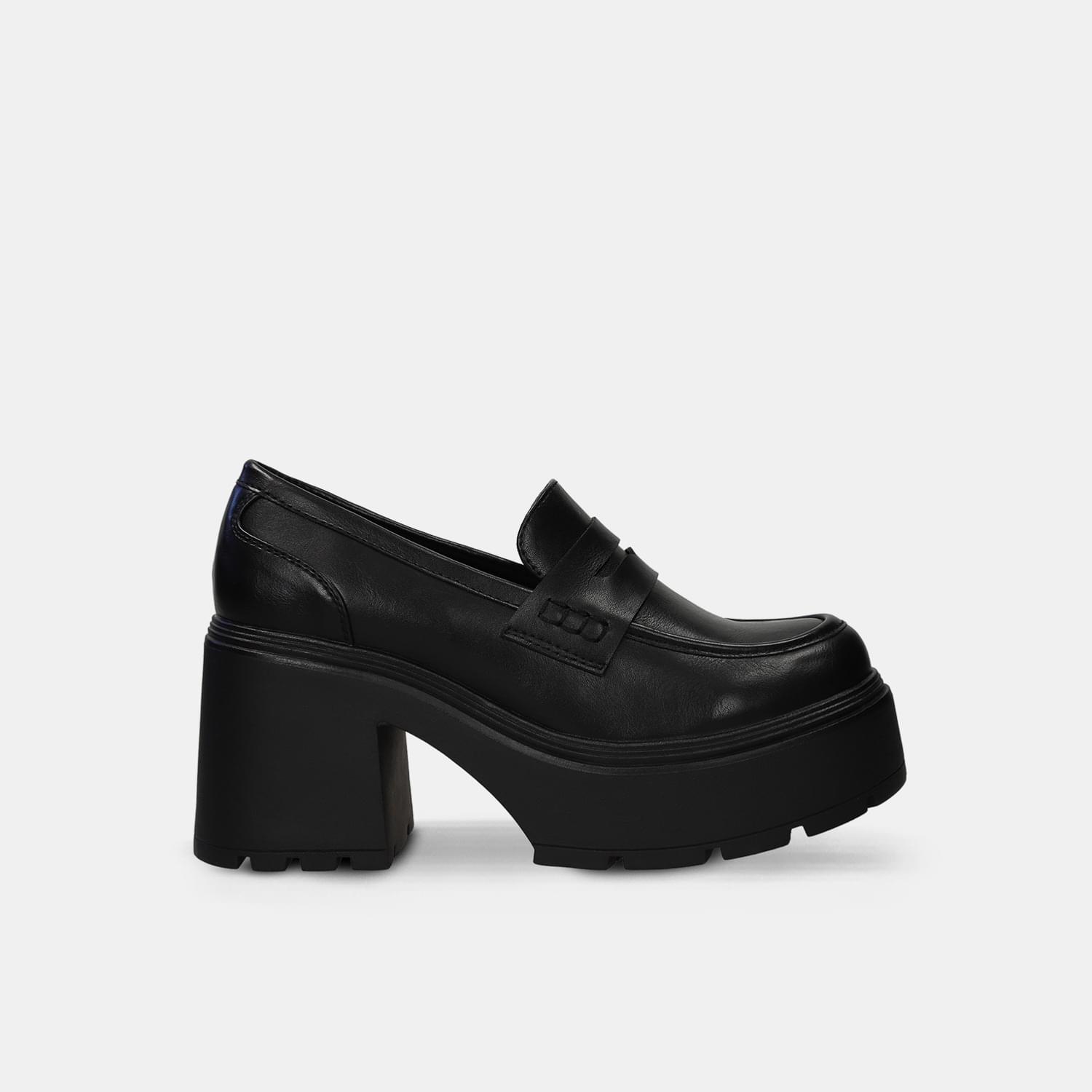 Tacones Para Mujer Bata Negro Jema