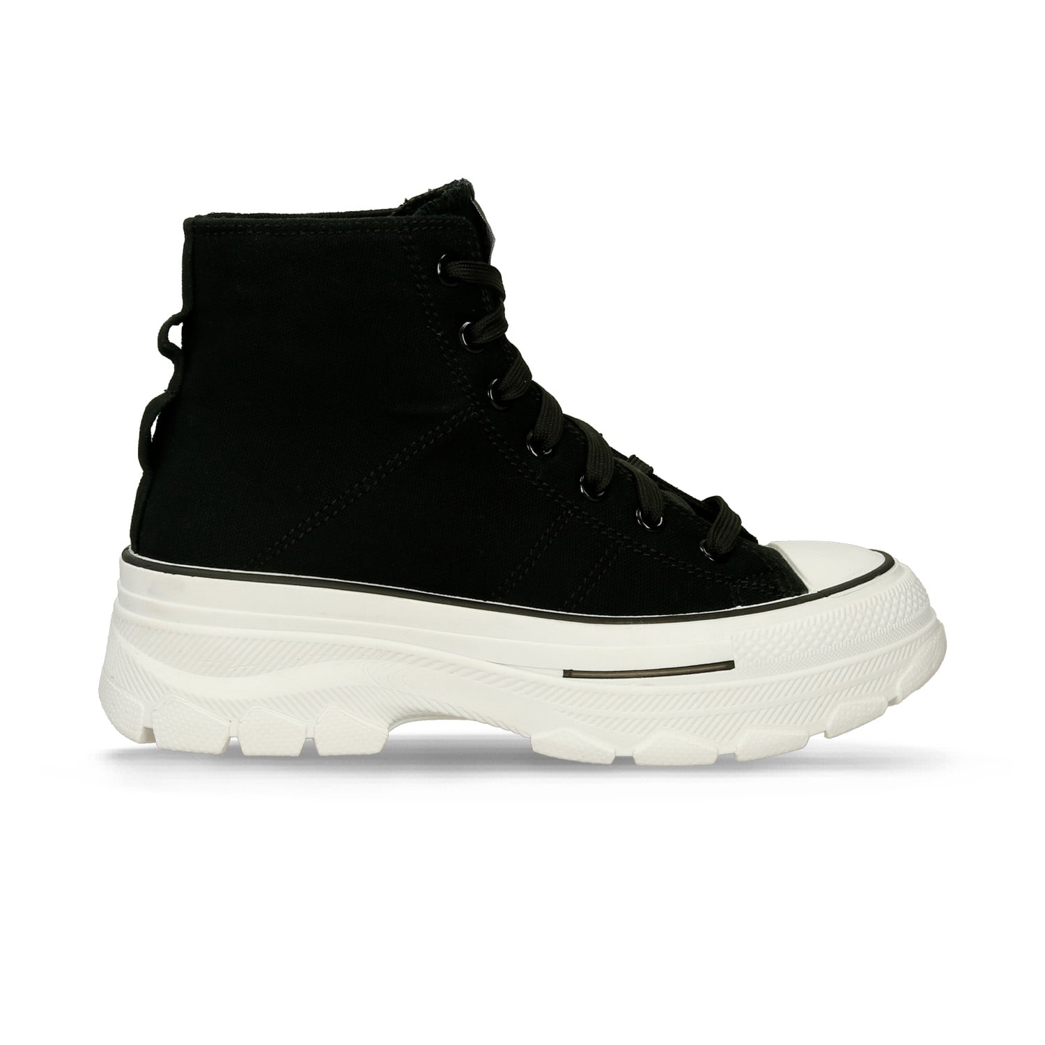 Tenis Para Mujer North Star Negro Igora Hare Canvas
