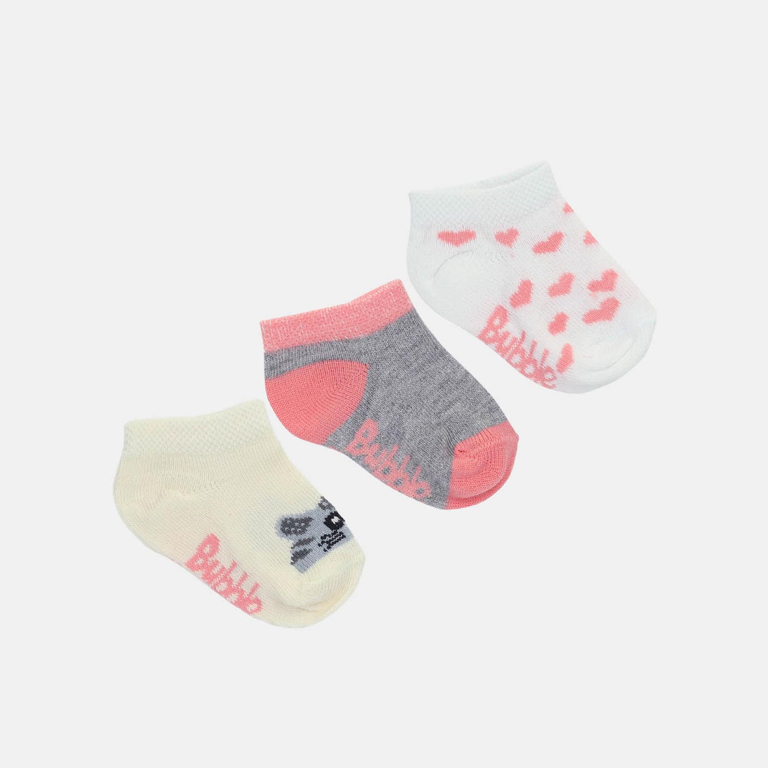 Medias Para Niña Bubblegummers Multicolor Melia Calcetines