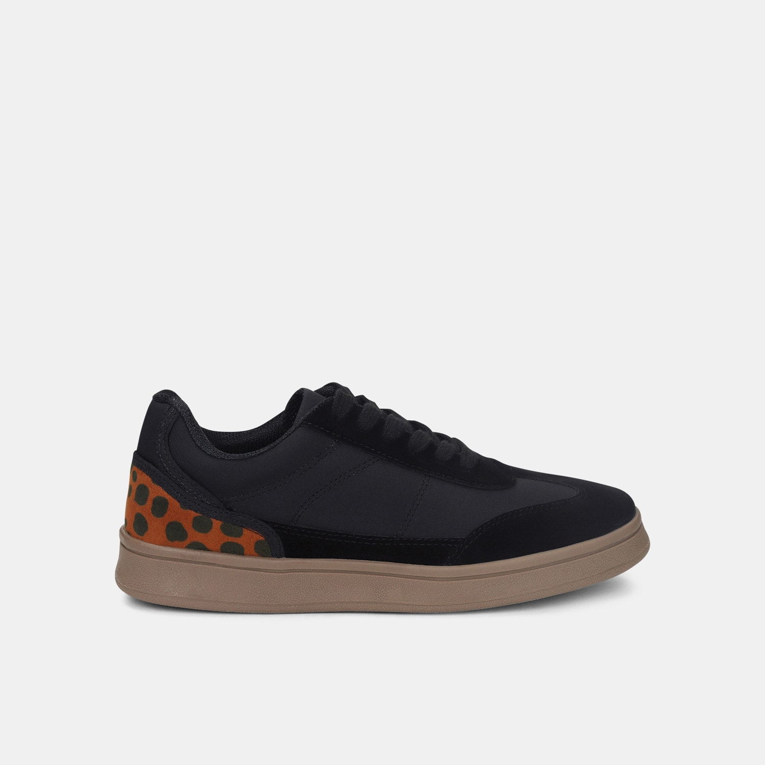 Tenis Para Mujer Bata Negro Retro