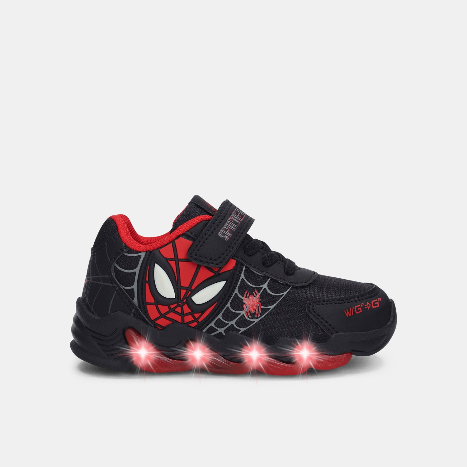 Tenis Con Luces Para Niño Marvel Multicolor Eyad