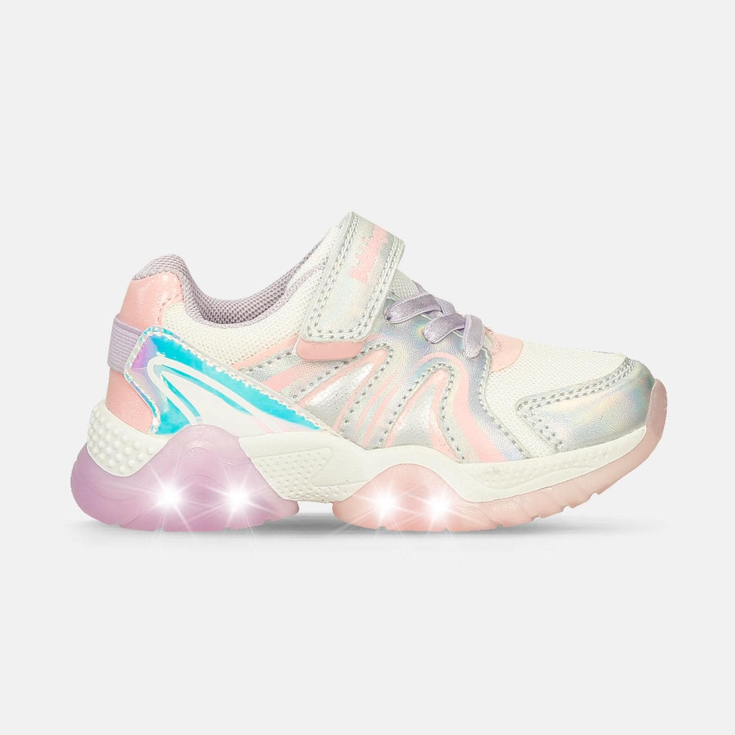 Tenis Con Luces Para Niña Bubblegummers Steph