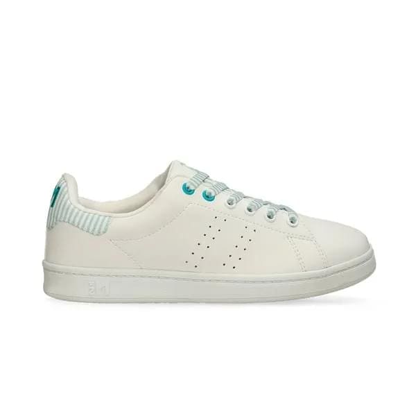 Tenis Para Mujer North Star Blanco-Verde Gema Retrostar
