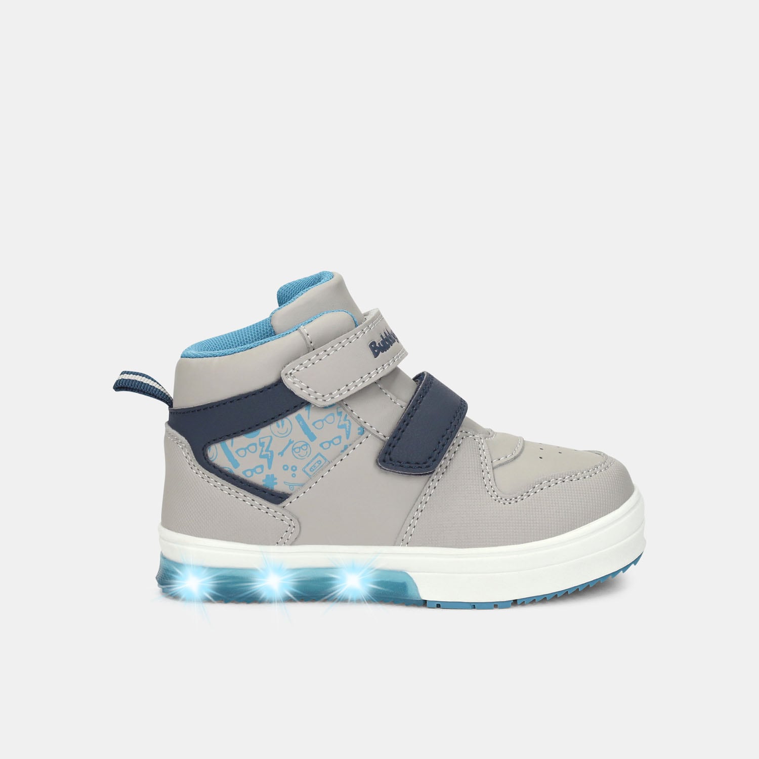 Bota Junior Para Niño Bubblegummers Multicolor Neon
