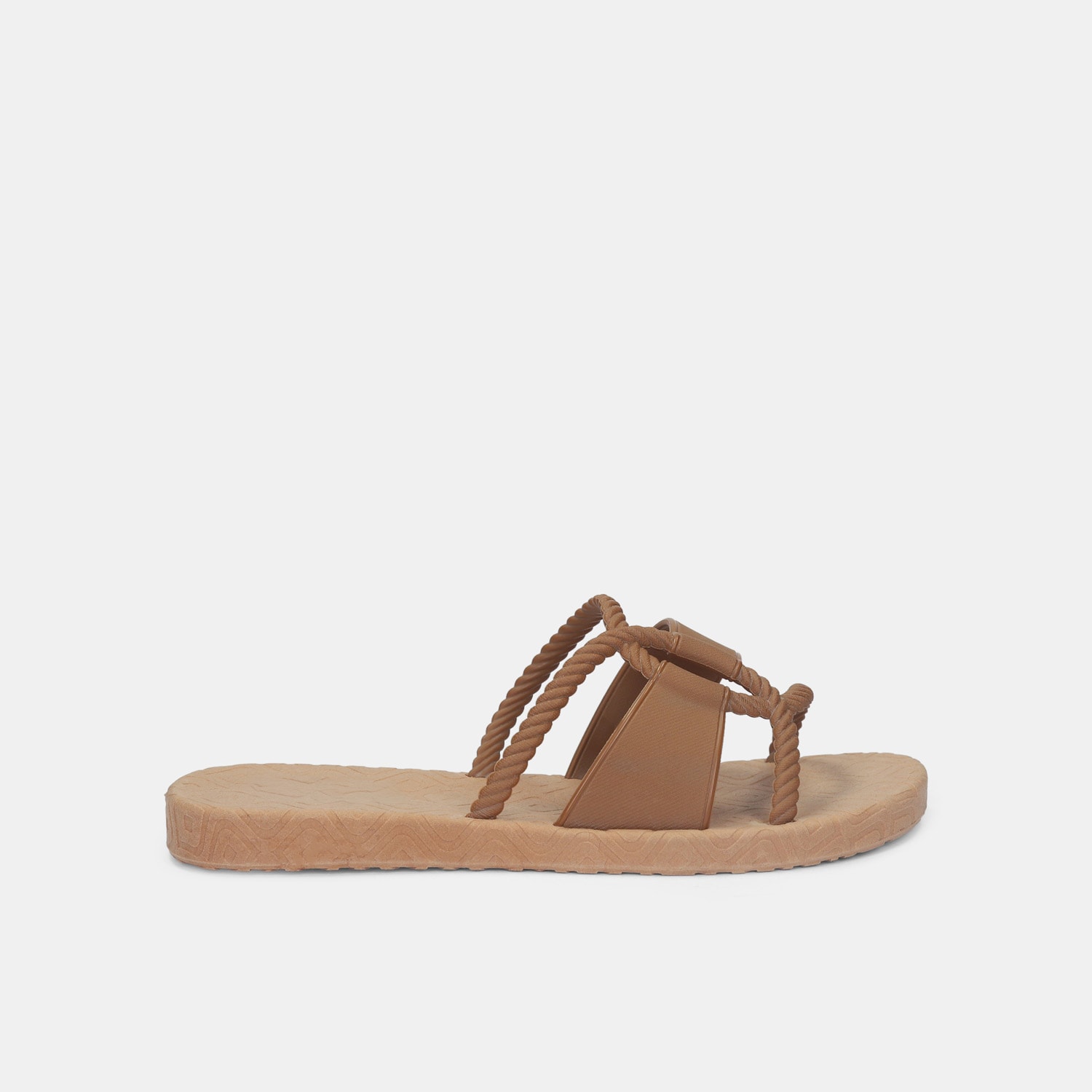 Sandalia Para Mujer Bata Café Claro Olga Sleepers