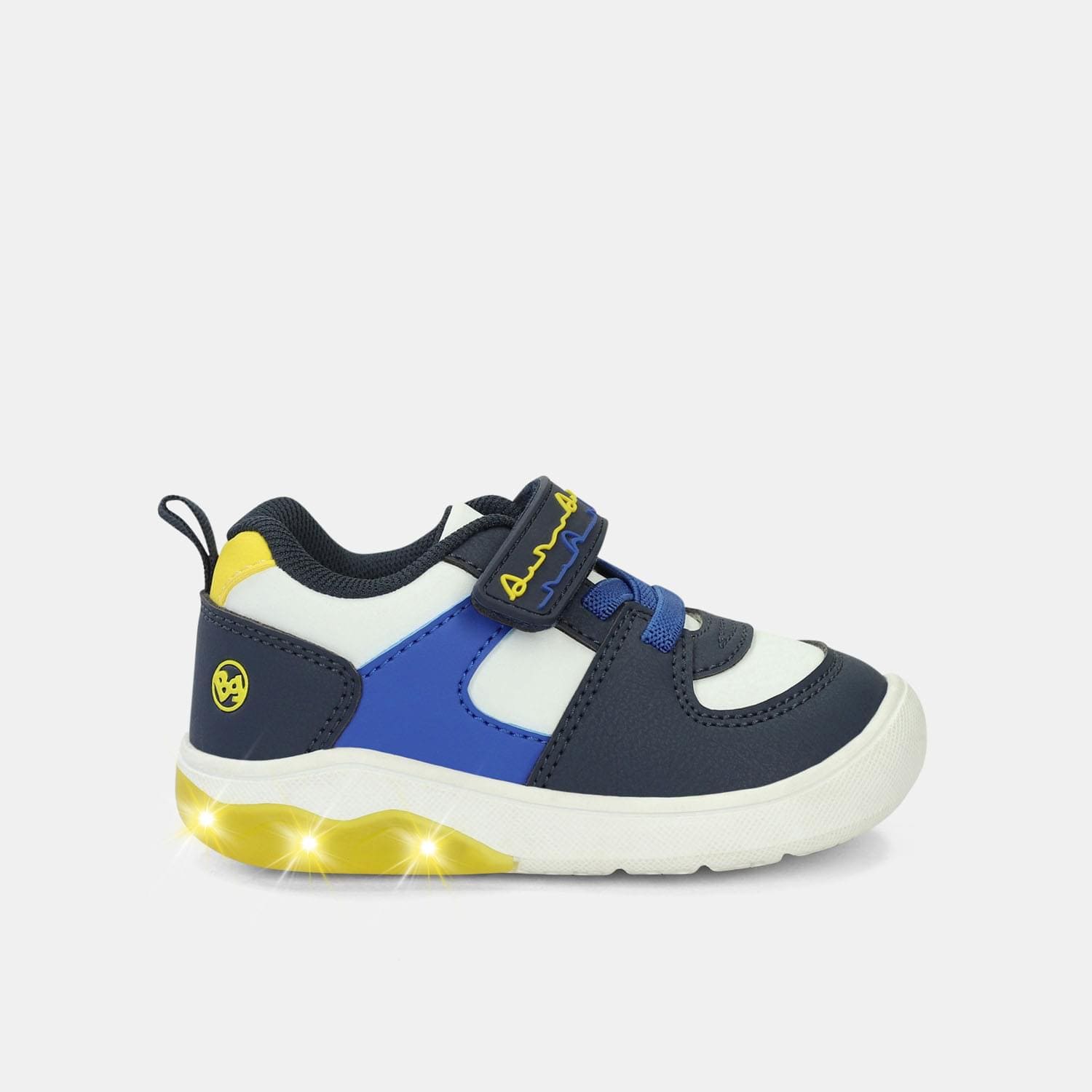 Tenis Con Luces Para Niño Bubblegummers Multicolor Tayson Daiki