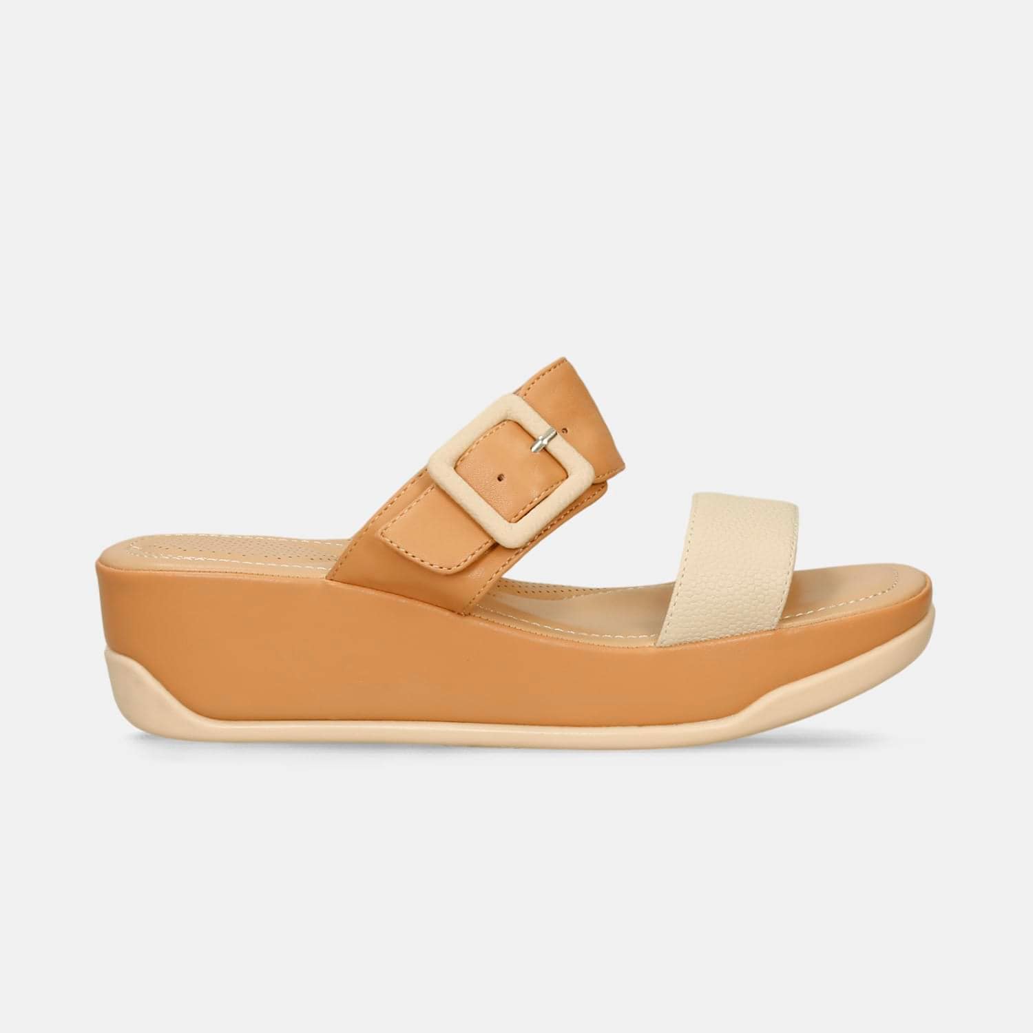 Sandalia Para Mujer Bata Comfit Capuchino Jacinta Summer