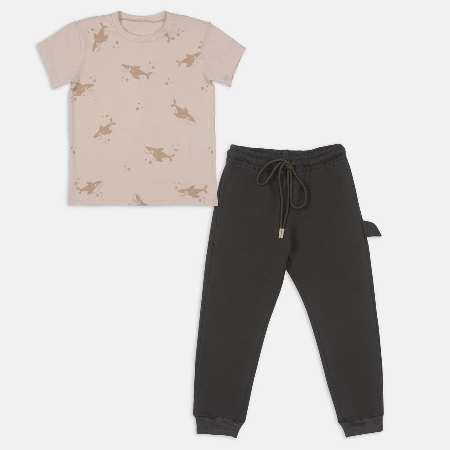Conjunto Para Niño Bubblegummers Beige Oscuro Olif
