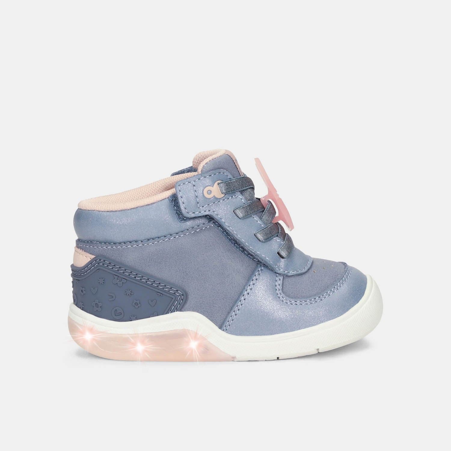 Bota Con Luces Para Niña Bubblegummers Violeta Tokio