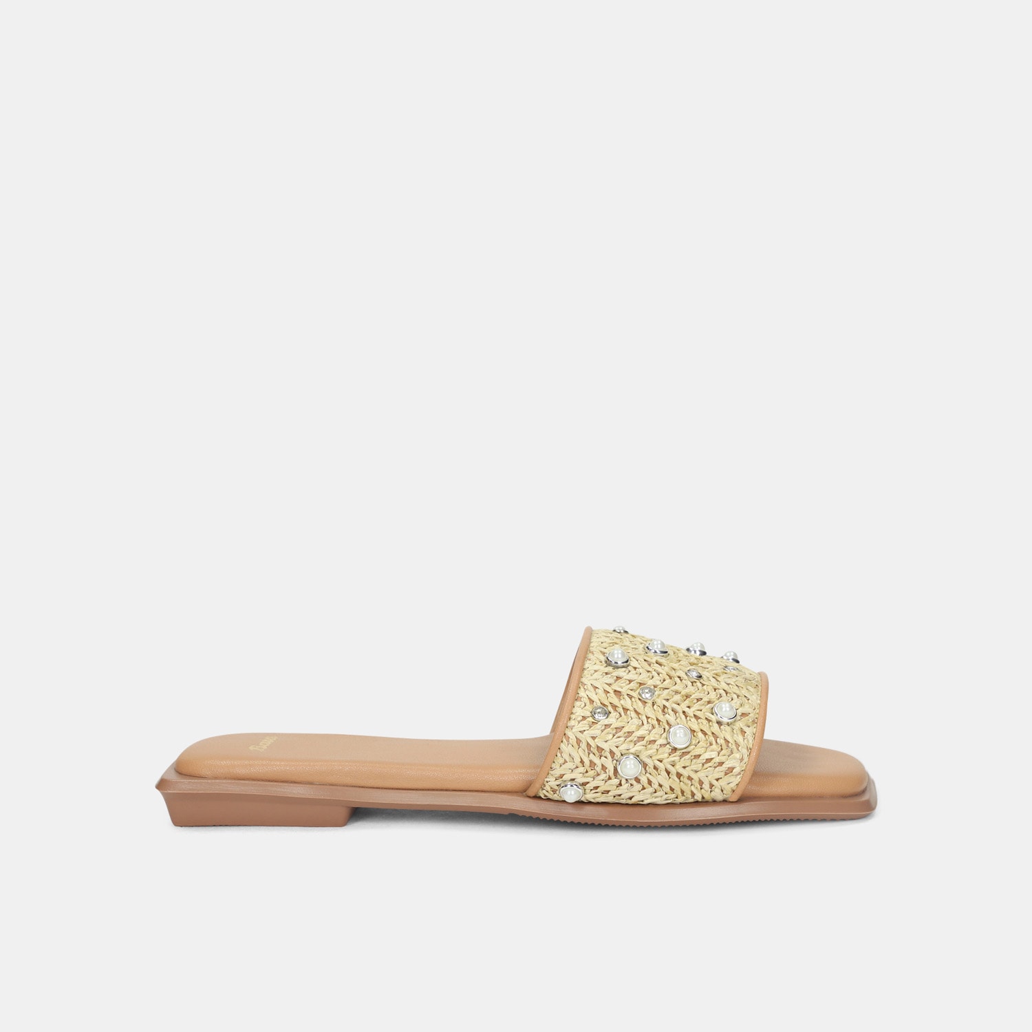 Sandalias Para Mujer Bata Café Claro