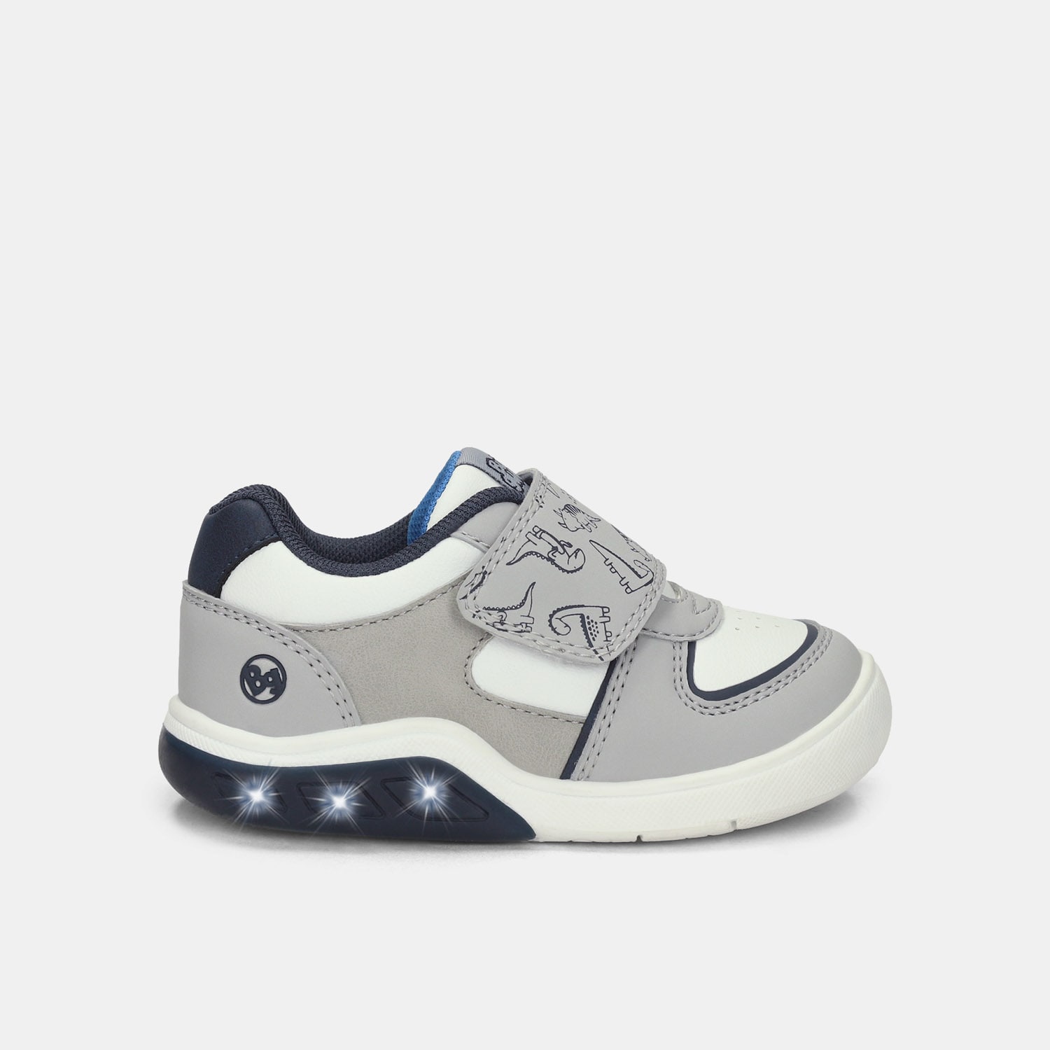 Tenis Con Luces Para Niño Bubblegummers Azul Tokio Prewalker Boys 0 +