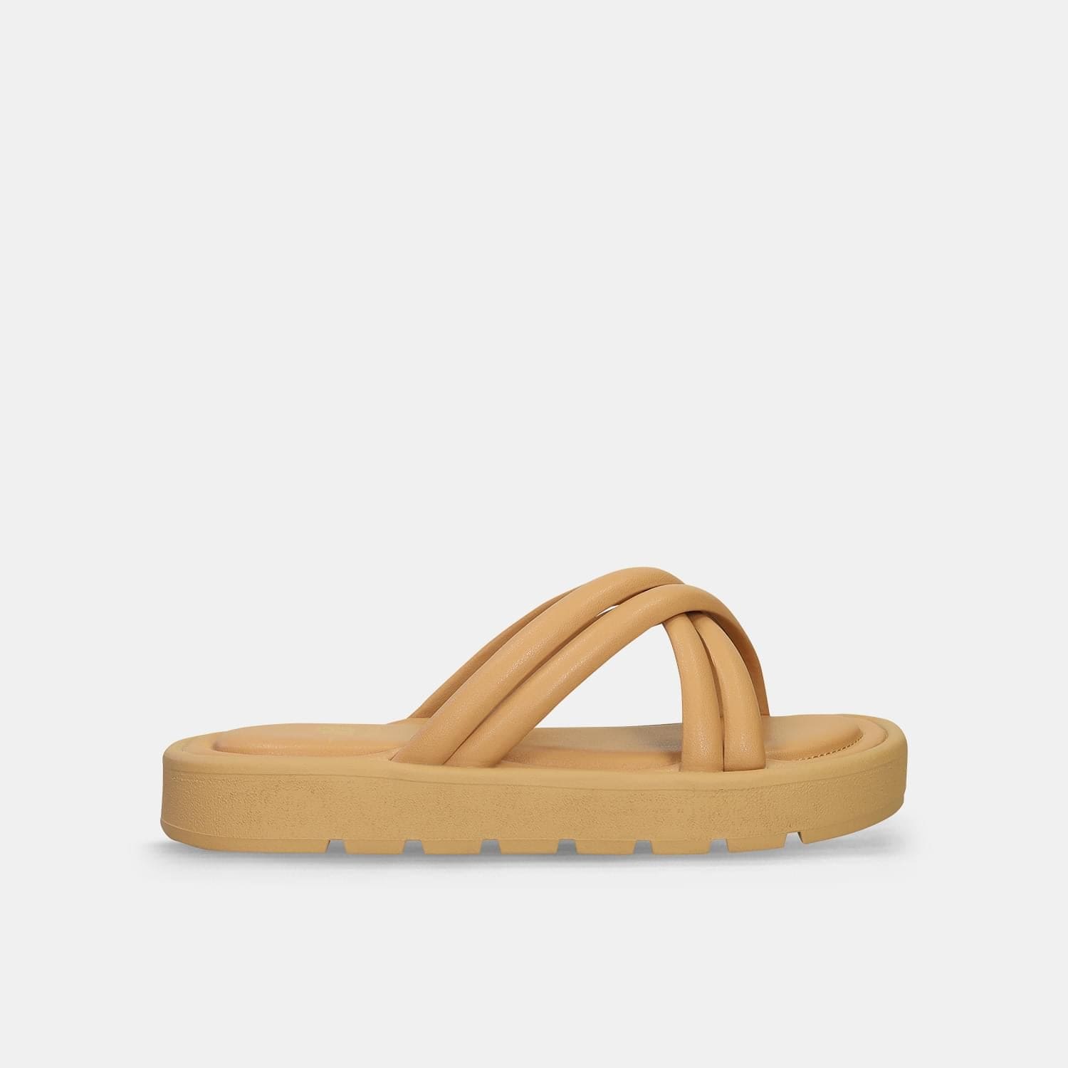 Sandalia Para Mujer Bata Café Claro Jilax Summer