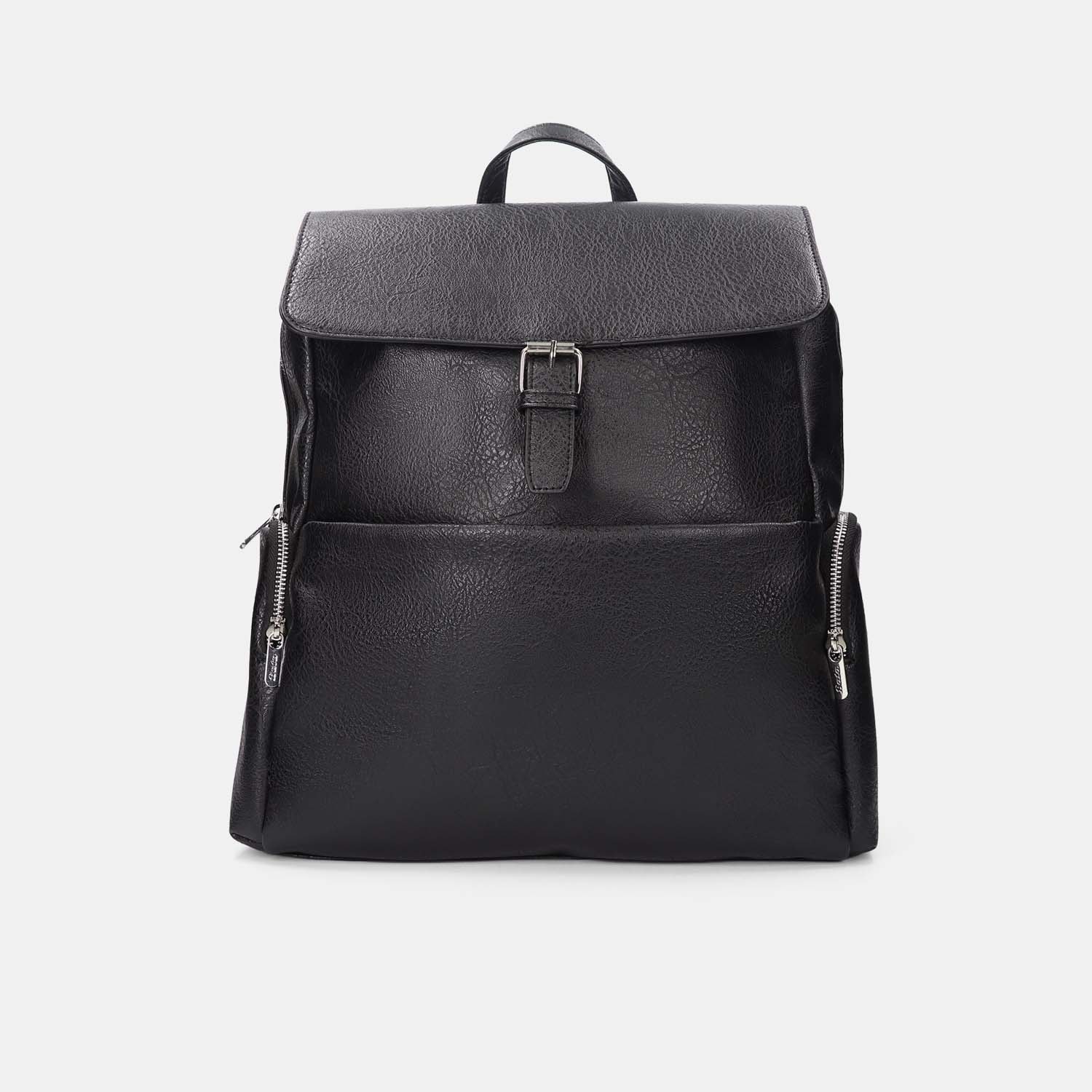 Morral Para Mujer Bata Negro Maribel Bolsos/Mochilas