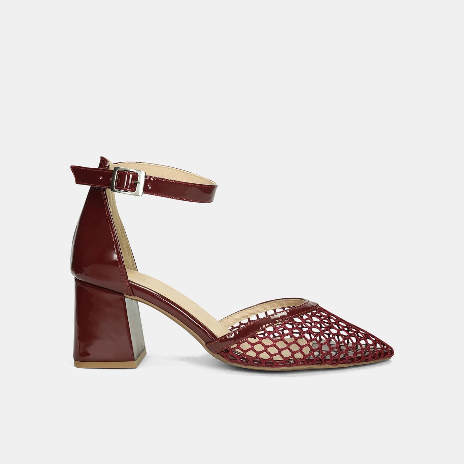 Tacones Para Mujer Bata Vinotinto Katriel