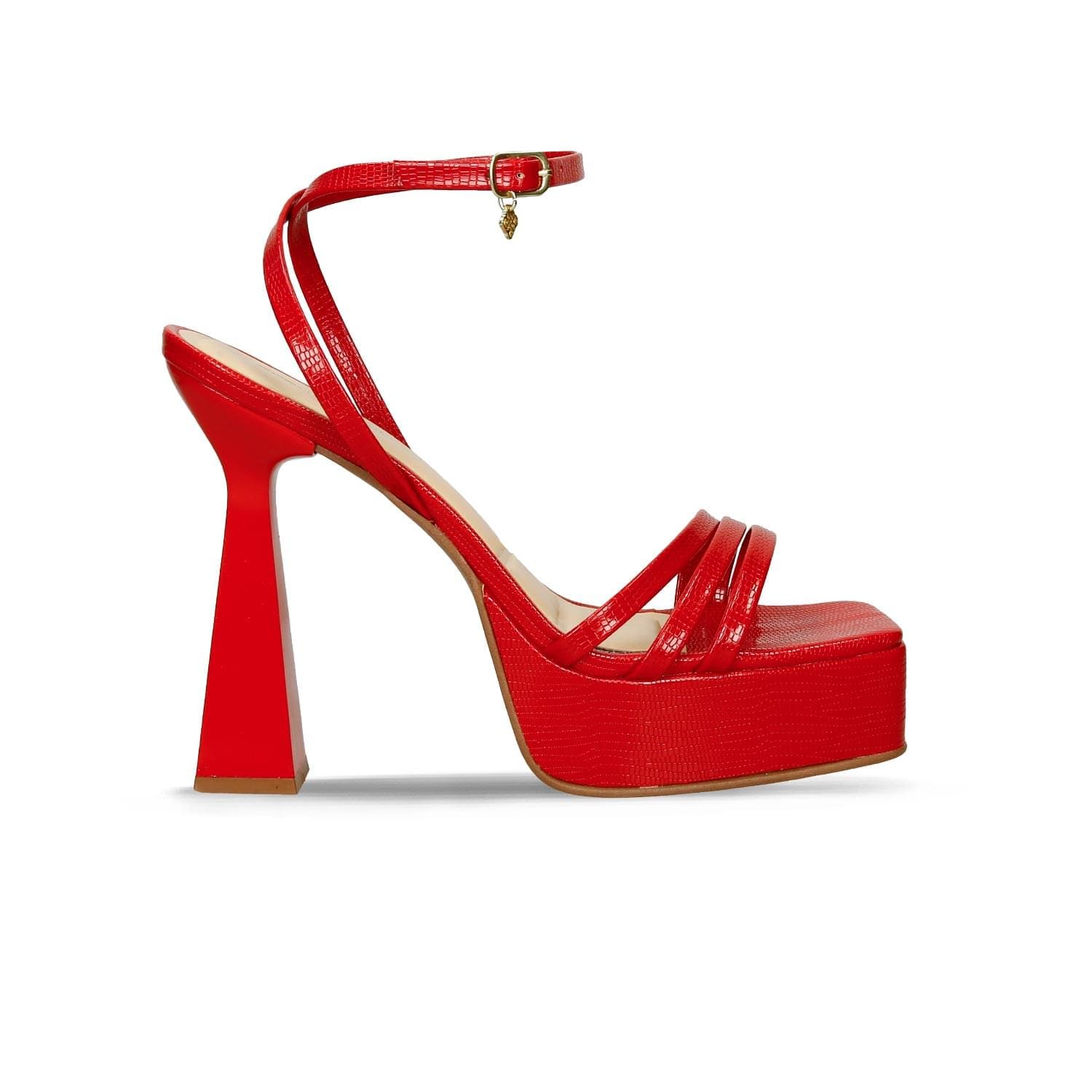 Tacones Para Mujer Bata Red Label Negro Haley
