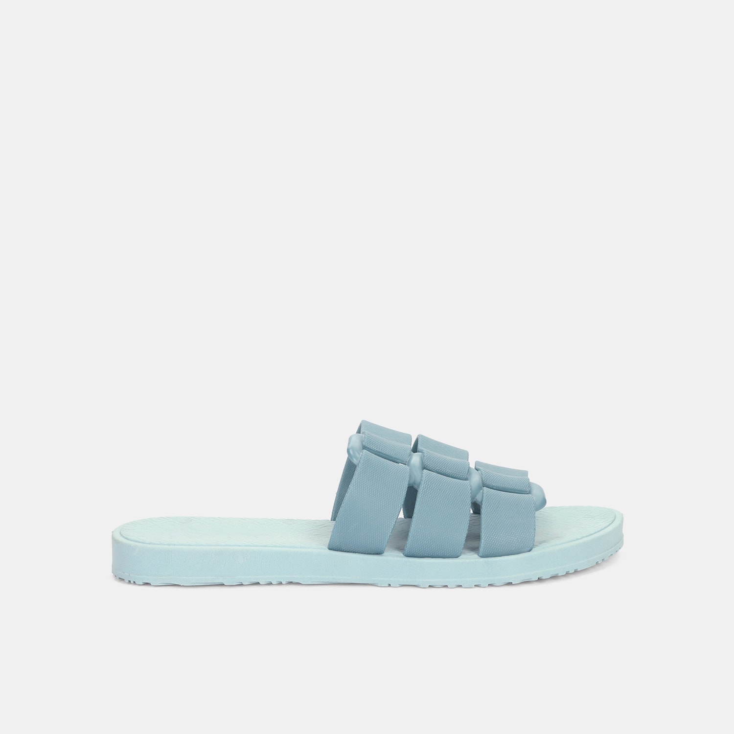 Sandalias Para Mujer Bata Azul Claro Gretta Full Plastic
