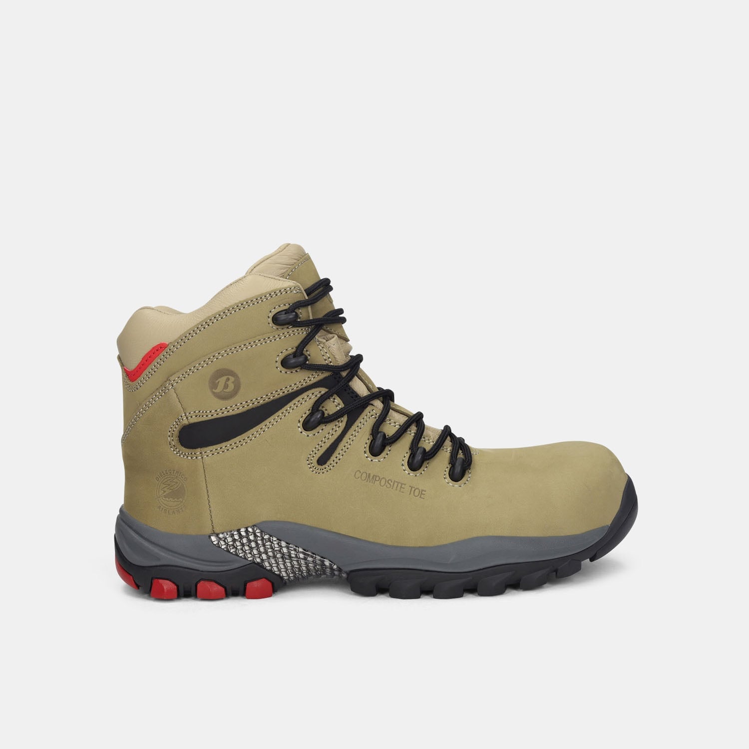 Bota Industrial Para Hombre Bata Industrials Café Claro Acces Kevlar