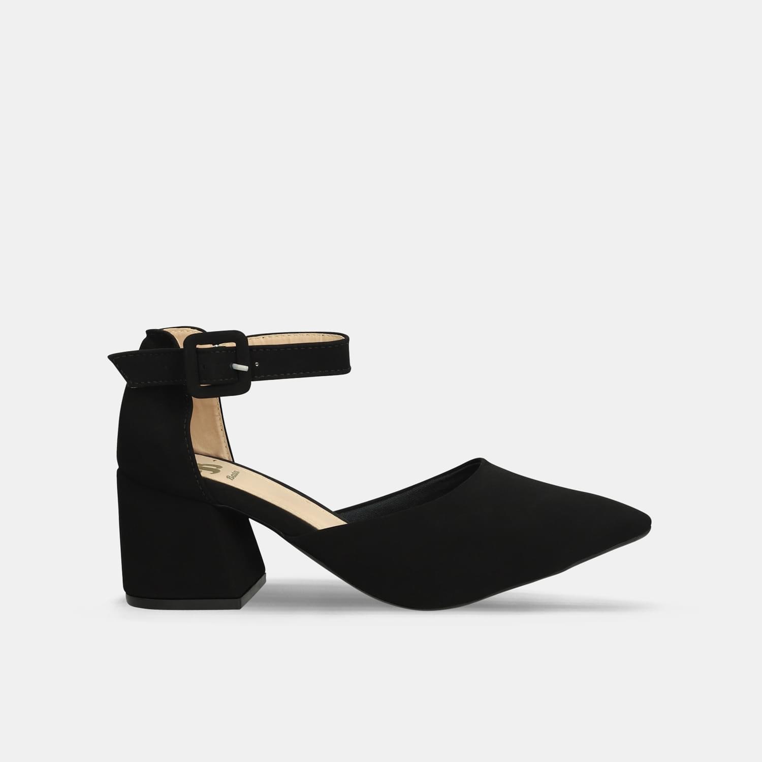 Tacones Para Mujer Bata Negro Kala Dress