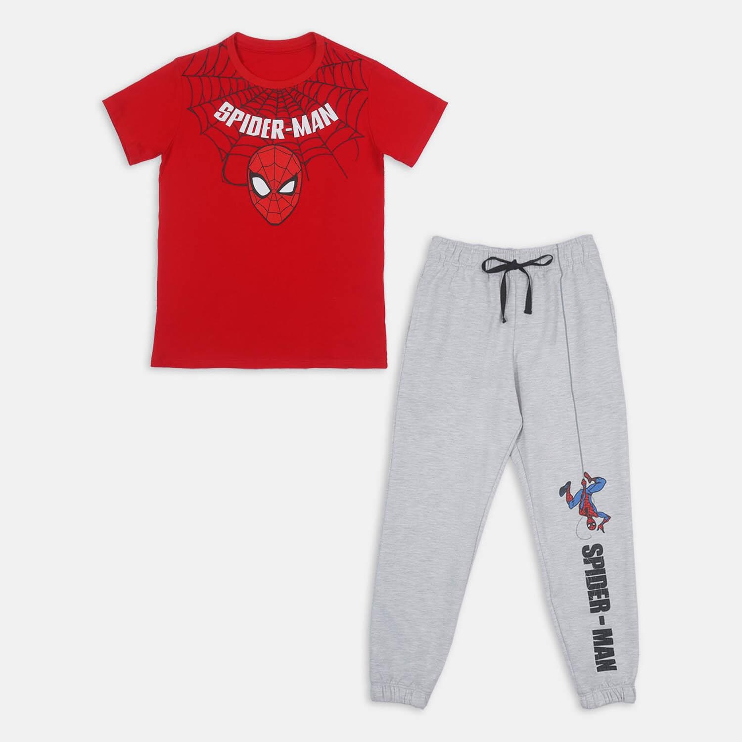 Conjunto Para Niño Licenses Marvel Rojo-Gris Nylo L