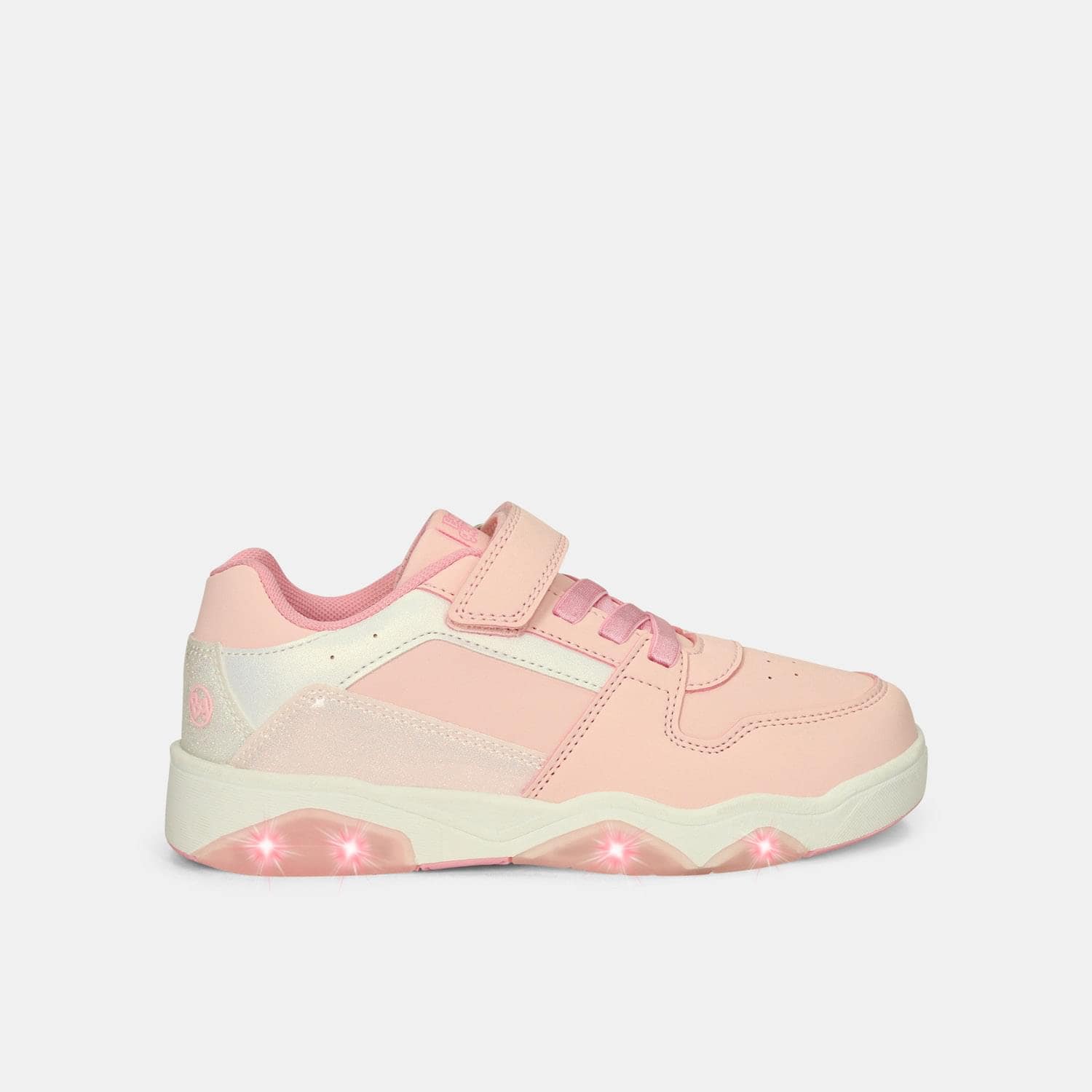 Tenis Con Luces Para Niña Bubblegummers Fucsia Drew