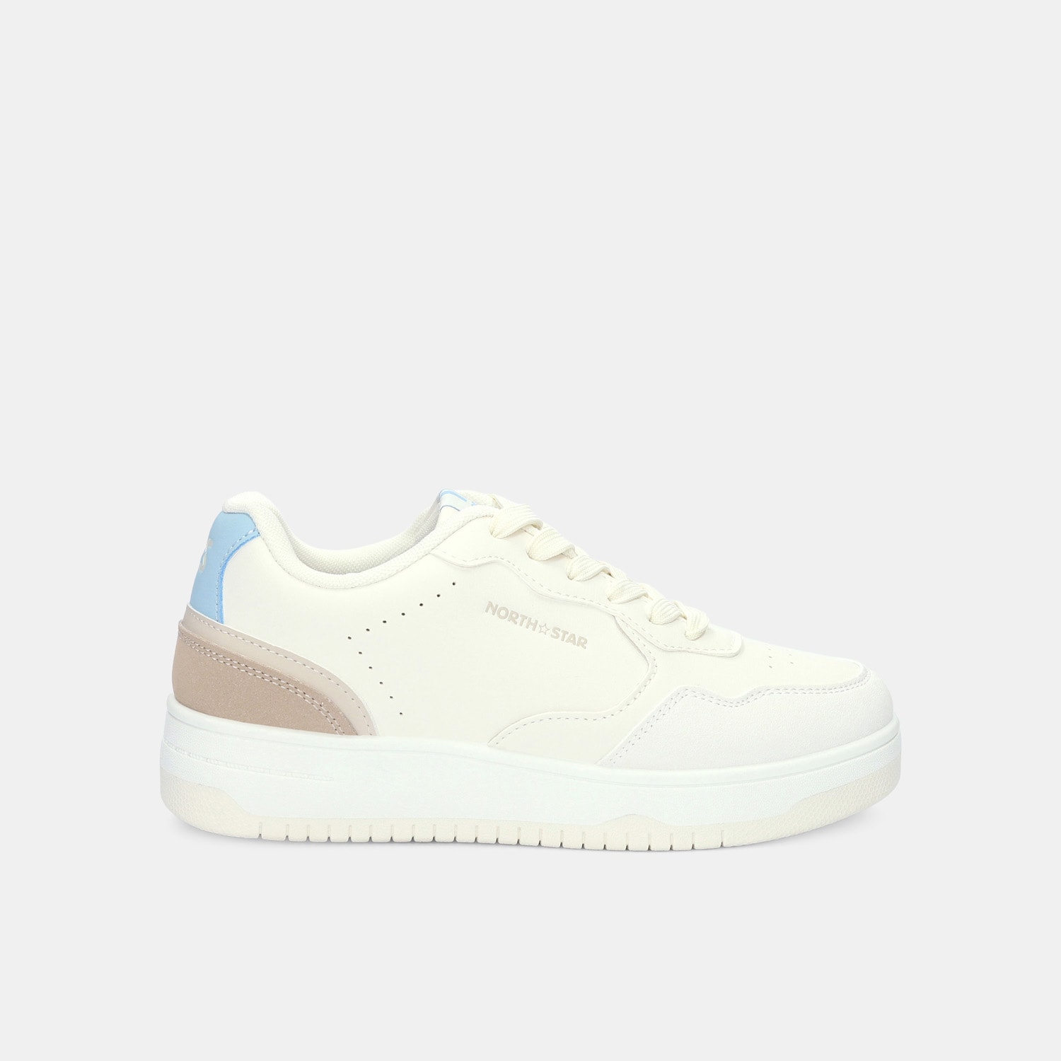 Tenis Para Mujer North Star Beige Maisy Casual