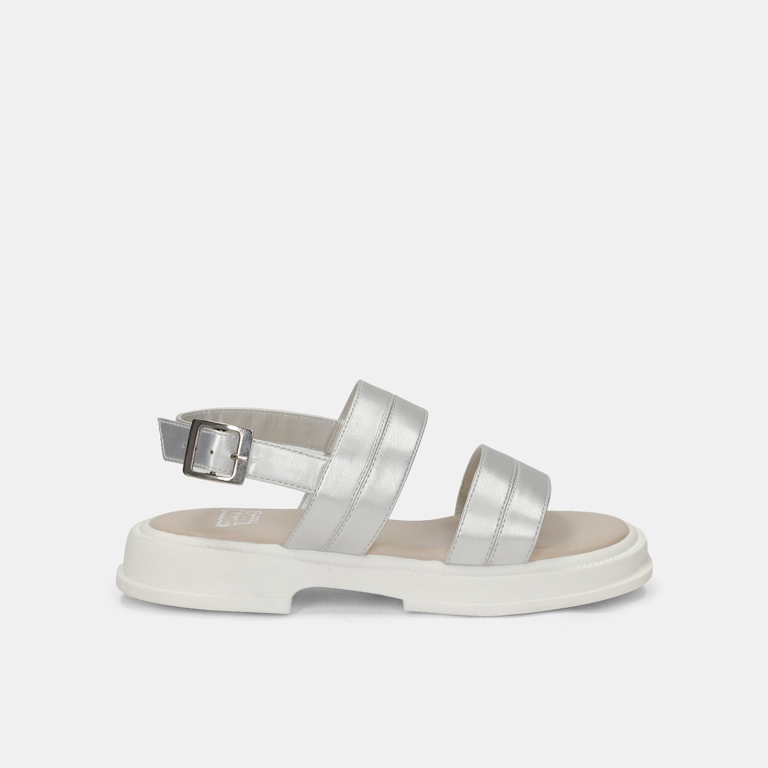 Sandalias Para Niña Bubblegummers Nude Leidy Junior Girls 6 +
