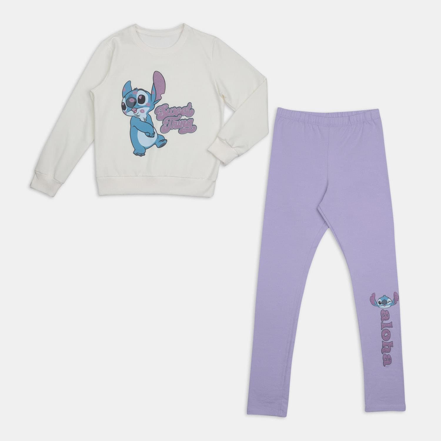 Conjunto Para Niña Licenses Disney Violeta Ola L