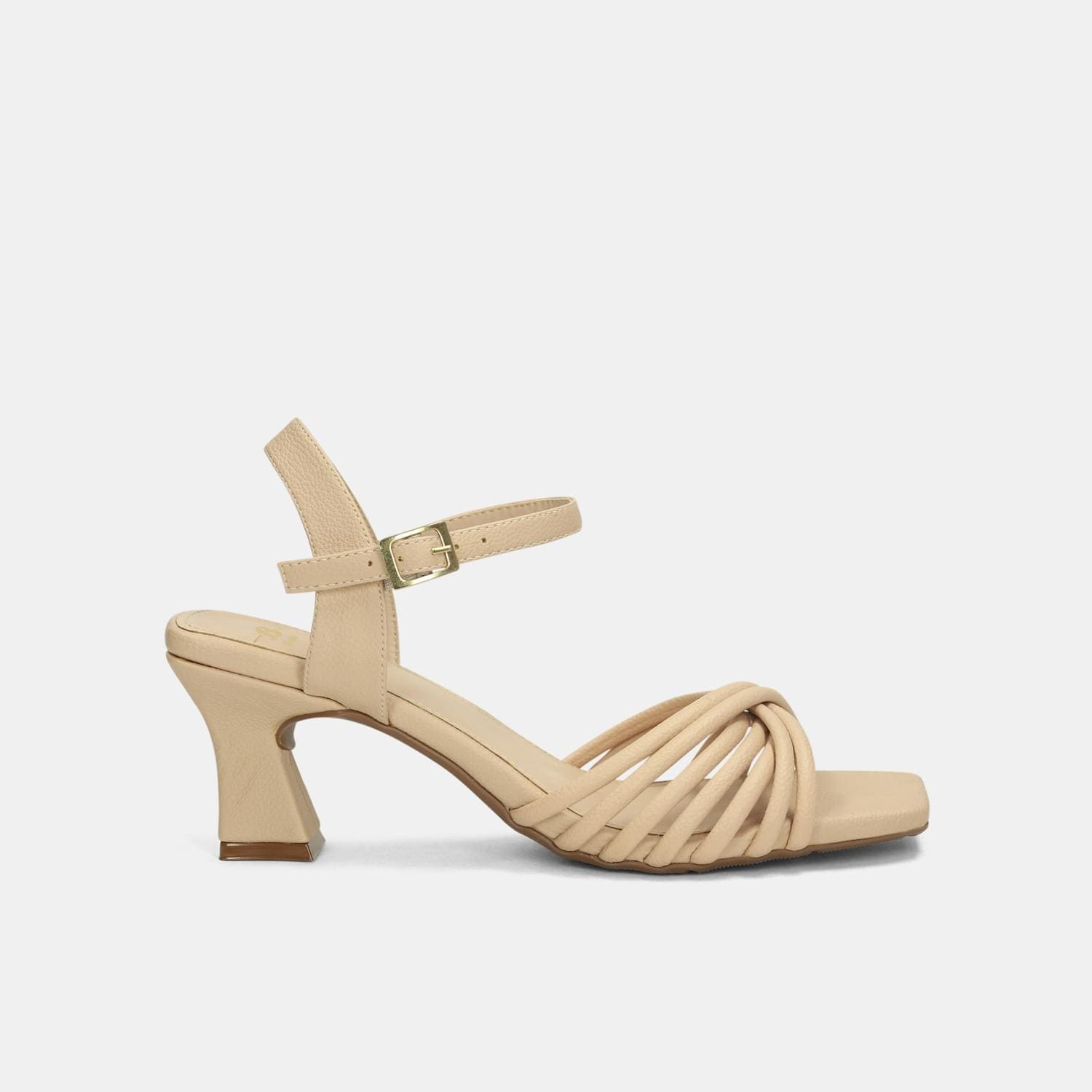 Sandalias Para Mujer Bata Nude Kamelia