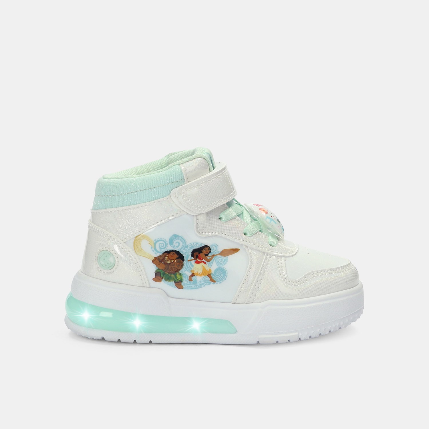 Tenis Con Luces Para Niña Disney Multicolor Elite Walking Girls 3 +