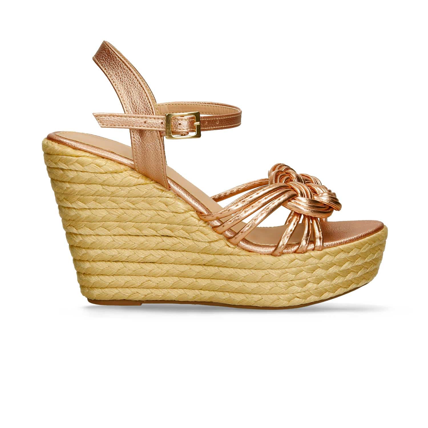 Sandalias Para Mujer Bata Oro Hagata