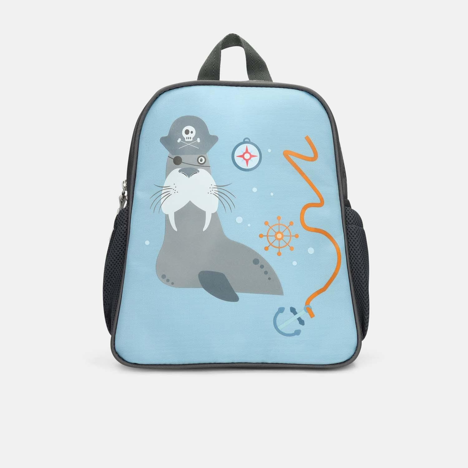 Morral Para Niño Bubblegummers Gris Karlos