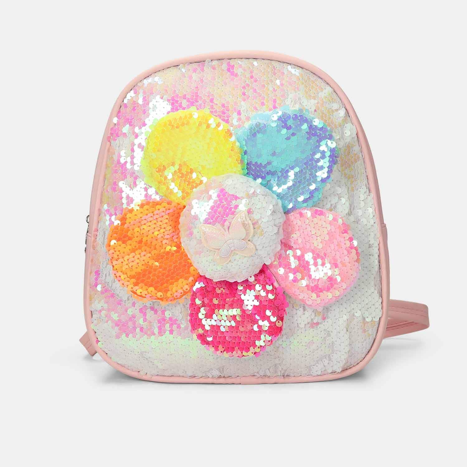 Morral Para Niña Bubblegummers Blanco Malu Bolsos/Mochilas