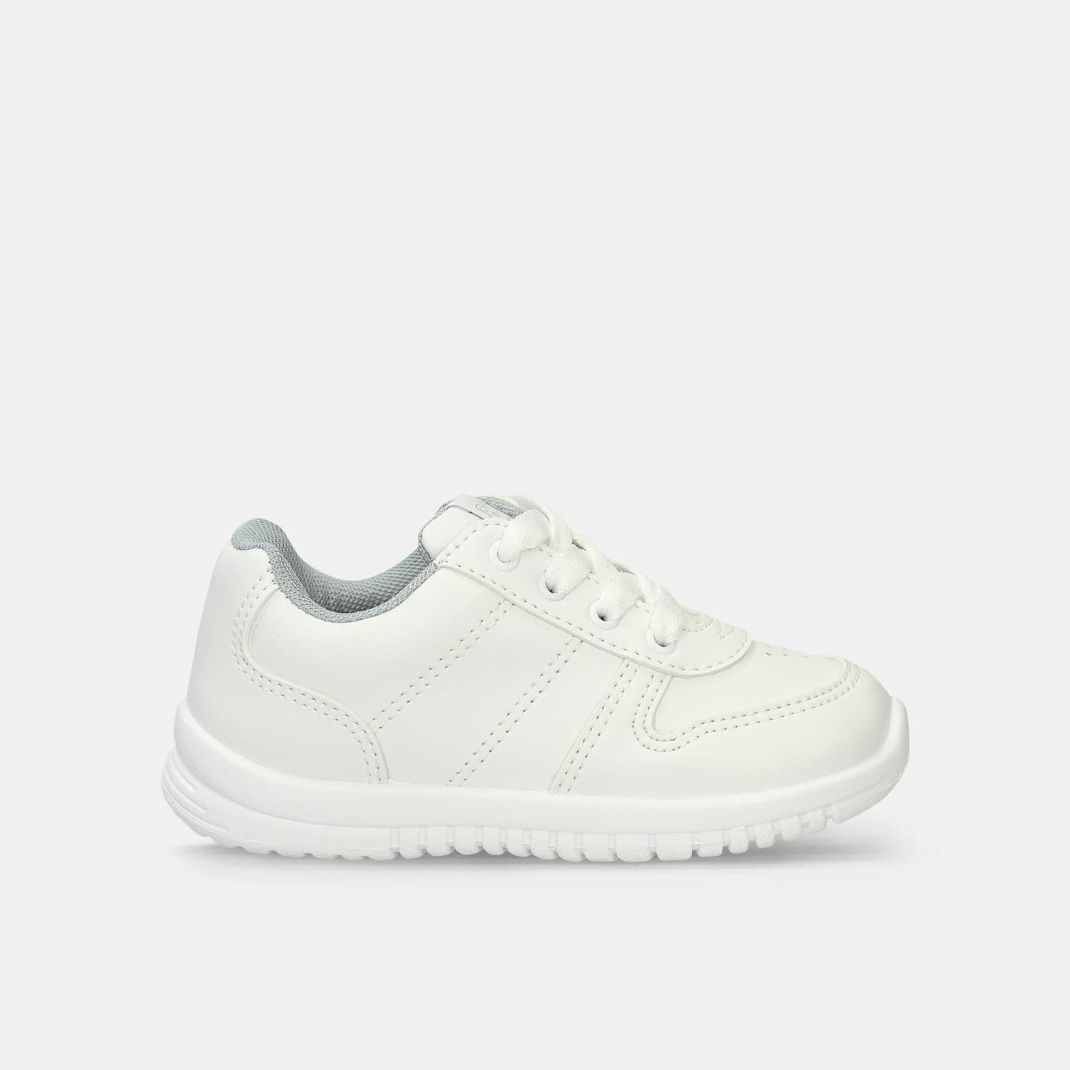 Tenis Escolares Para Niños Bubblegummers Blanco Kapitan