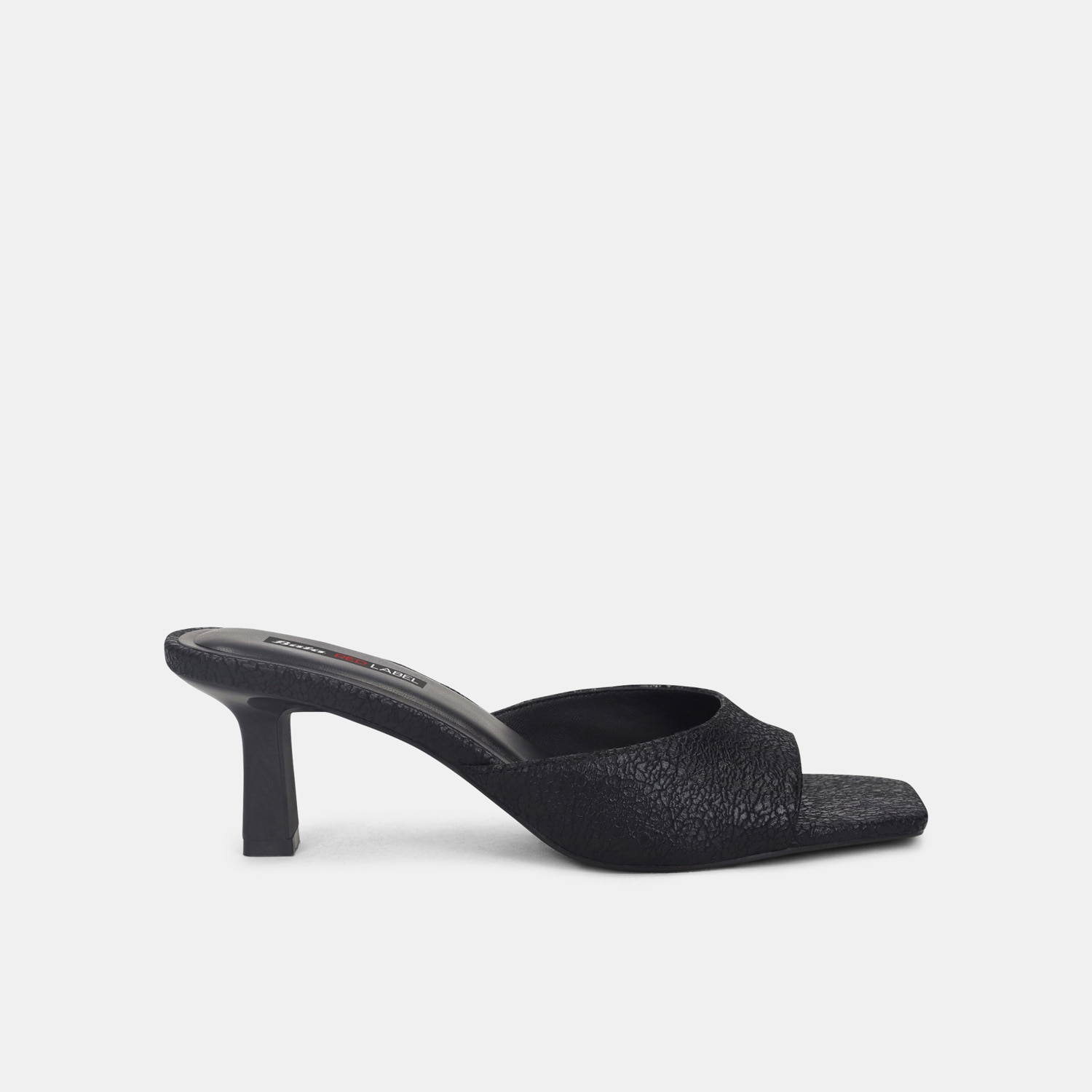 Tacones Para Mujer Bata Red Label Negro Alexi