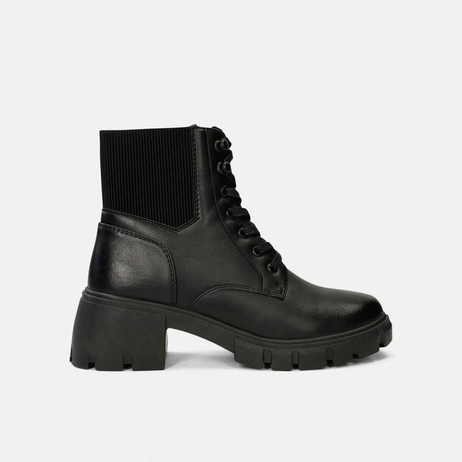 Botines Para Mujer Bata Negro Kalina Lali