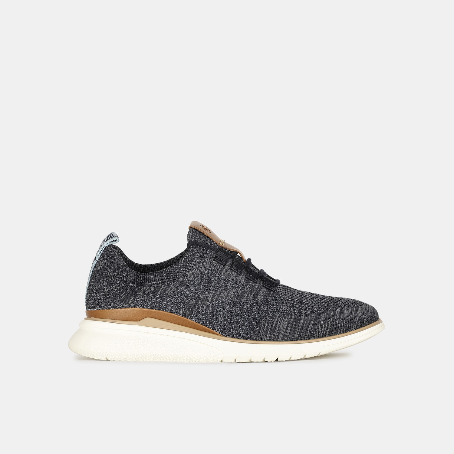 Hush Puppies Navy Lace Up Casual Shoes For Men
