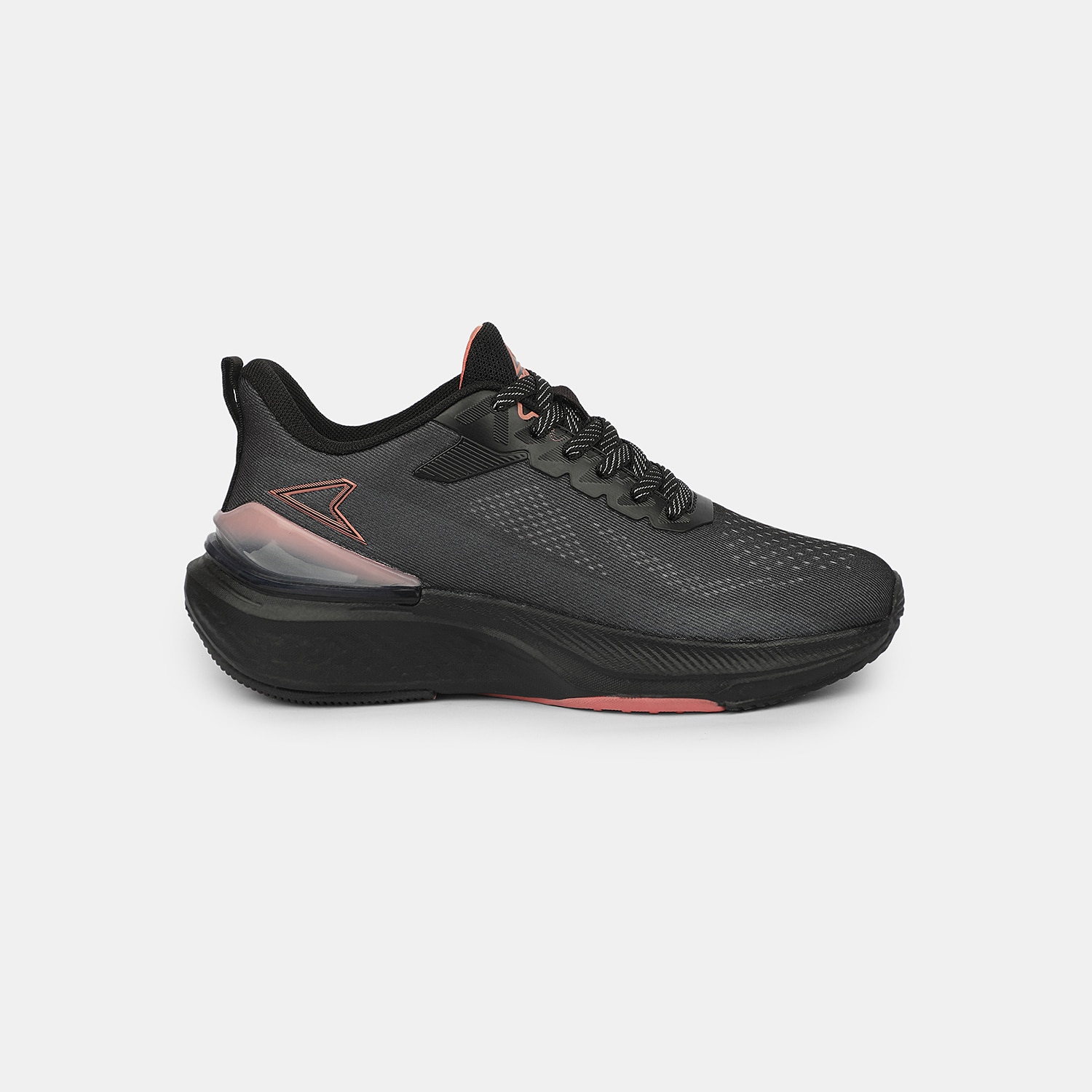 Power Black Sporta Shoes For Women
