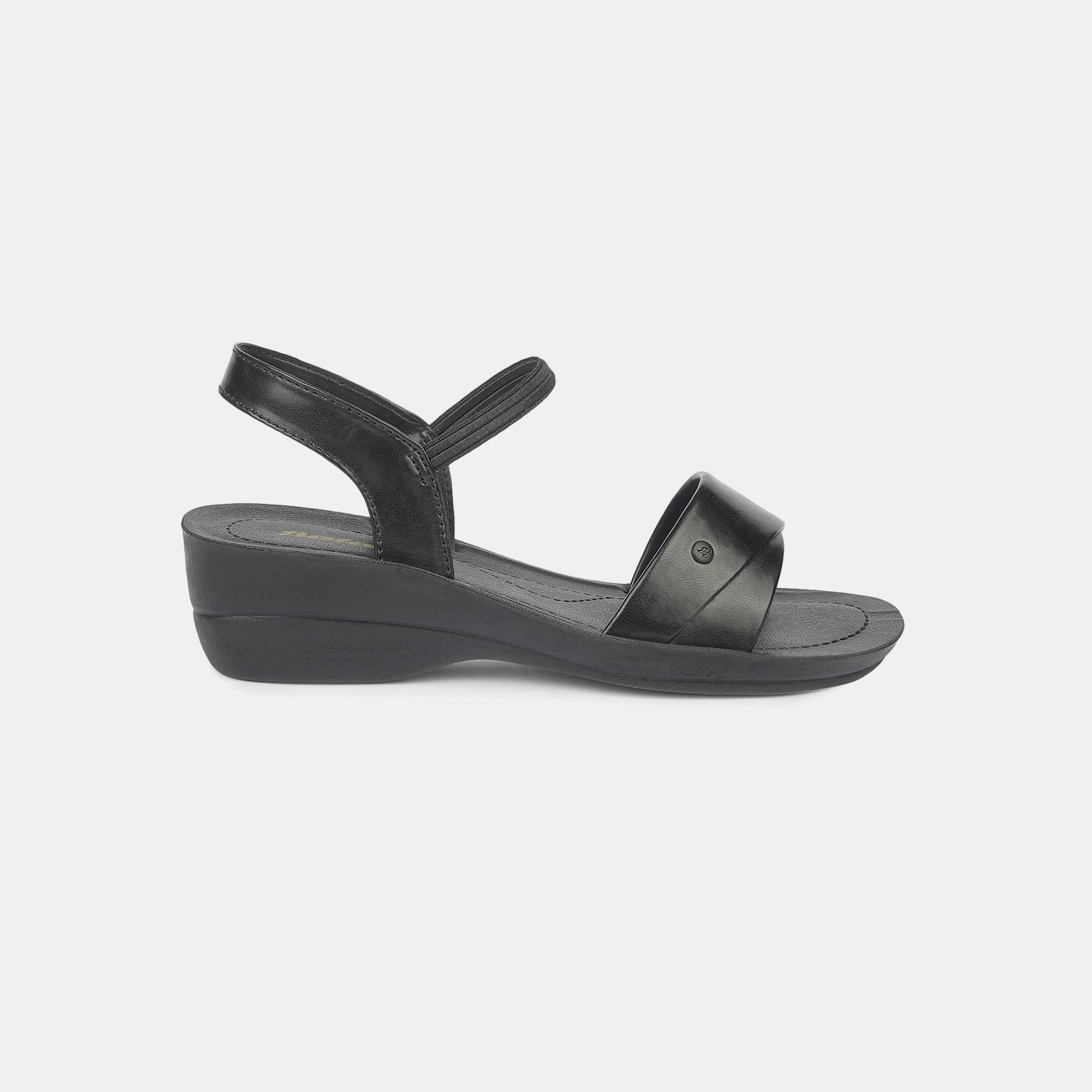 Bata Black Sandals For Women