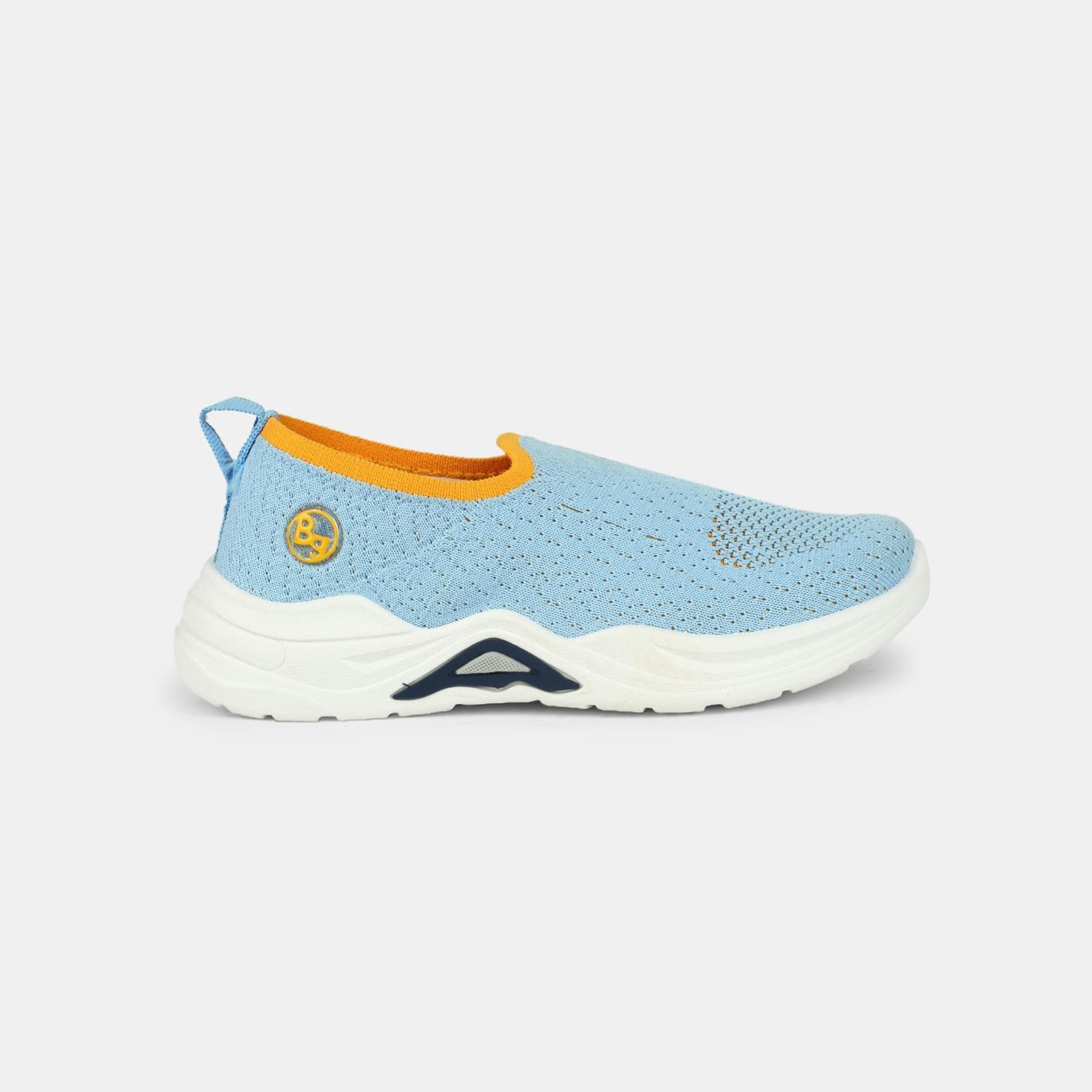 BUBBLEGUMMERS LIGHT BLUE CASUAL SHOES FOR KIDS