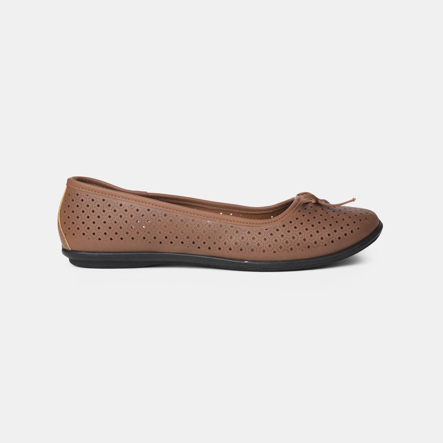 BATA BEIGE BALLERINA FOR WOMEN