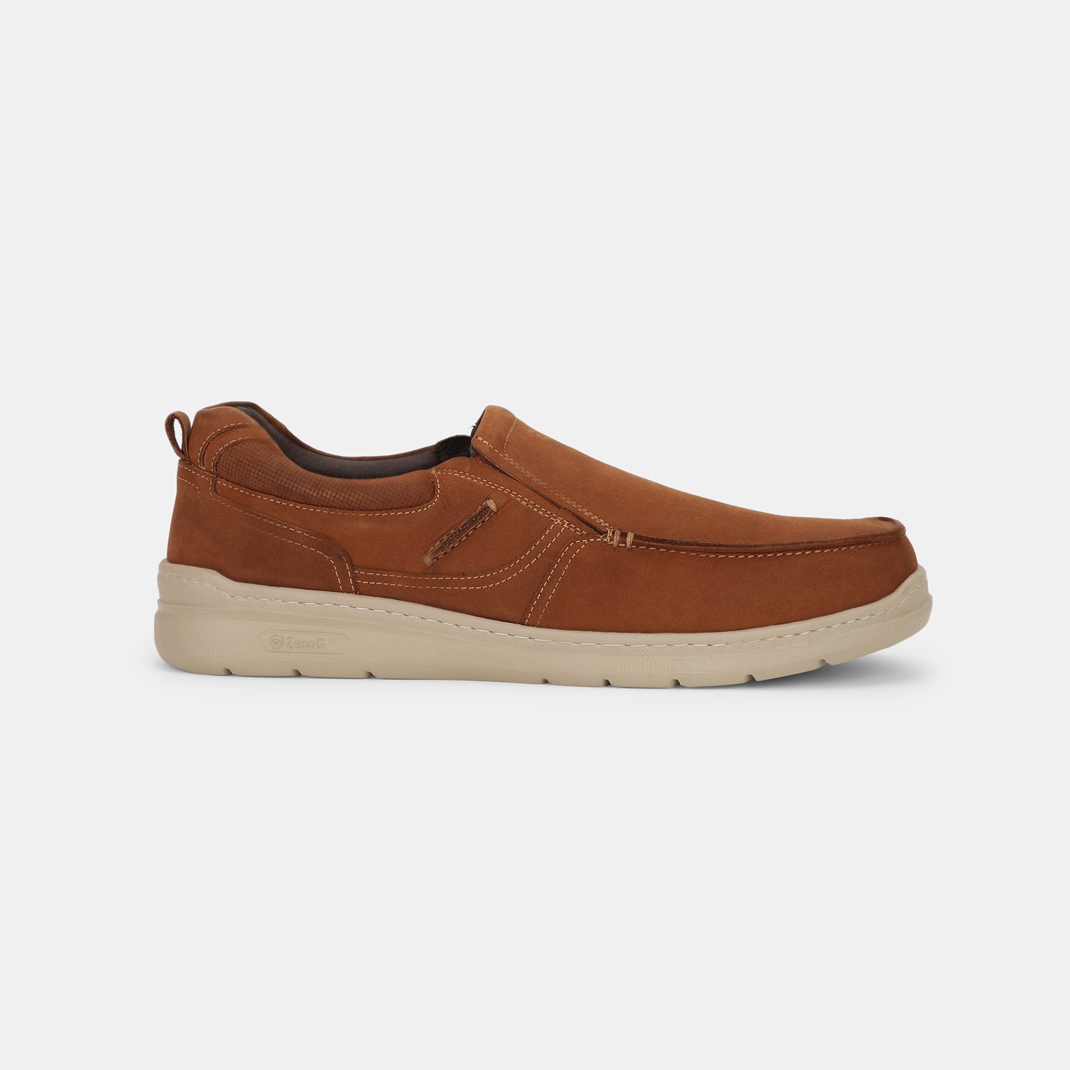 Hush Puppies Brown Slip-On Casual Shoes For Men
