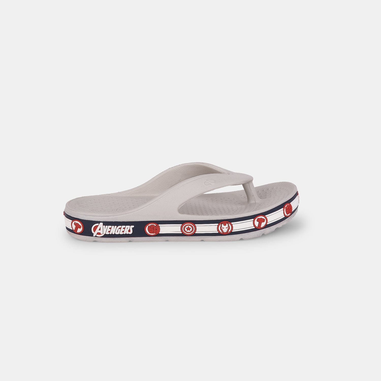 Floatz Grey Unisex Flip-Flops For Kids