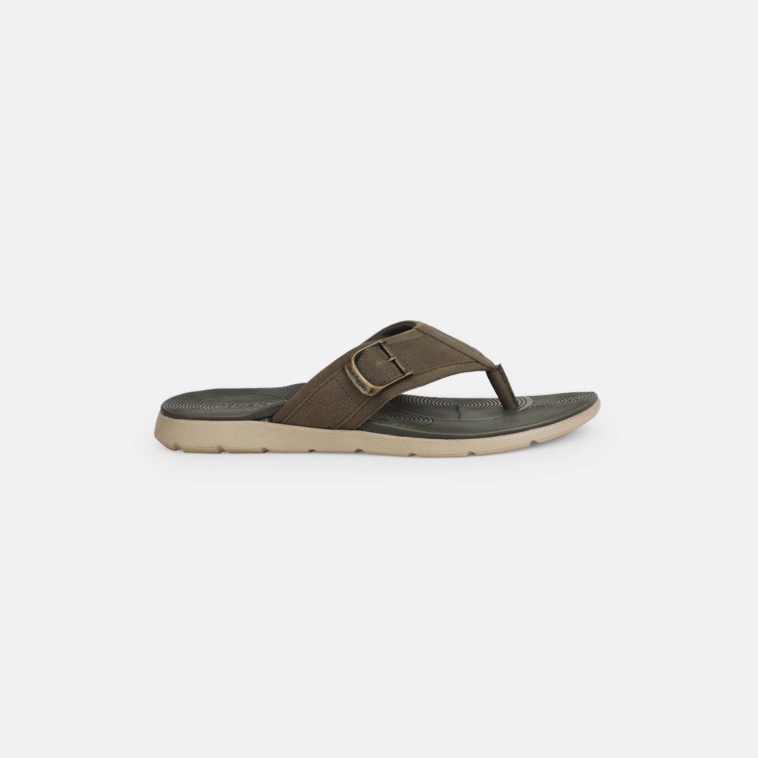 Hush Puppies Olive Slippers For Men