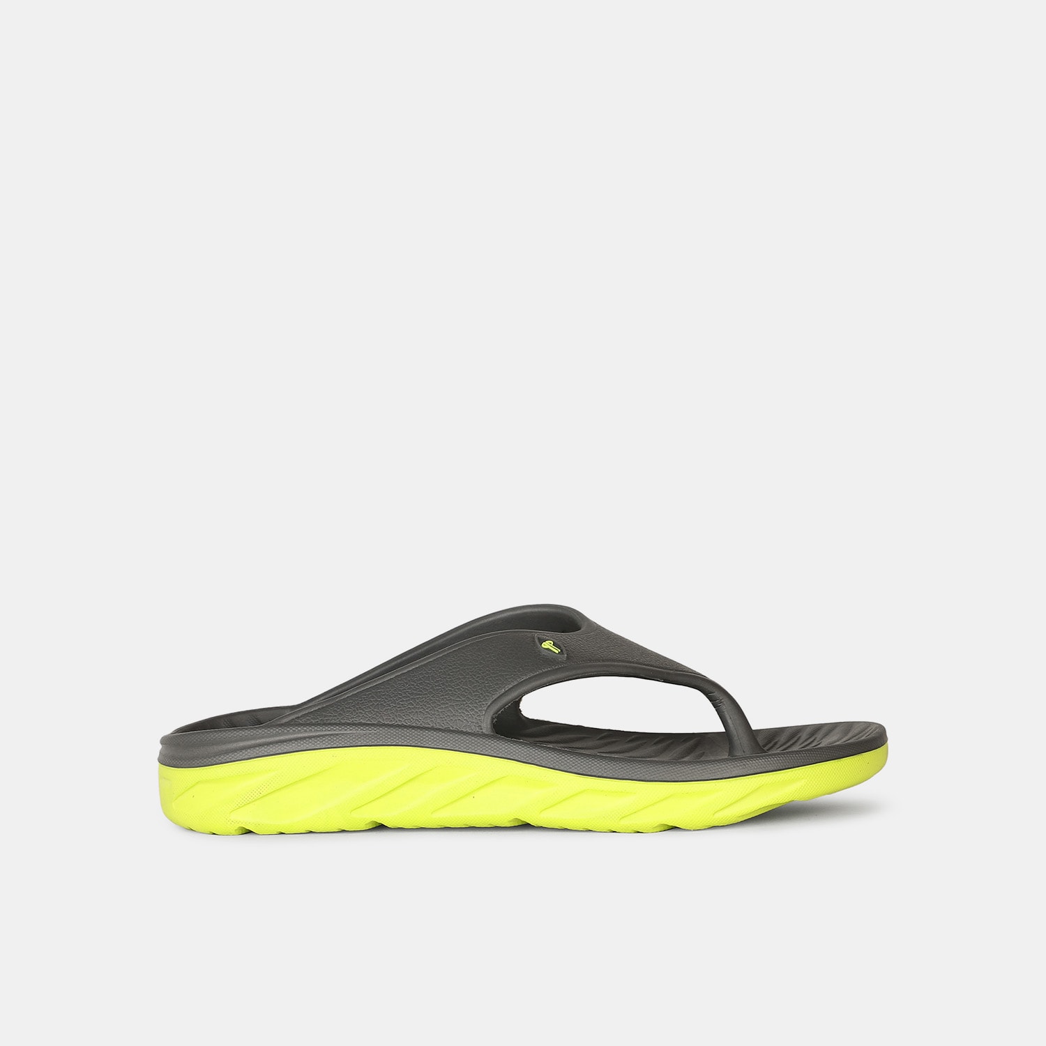 Bata grey thong flip-flops for men