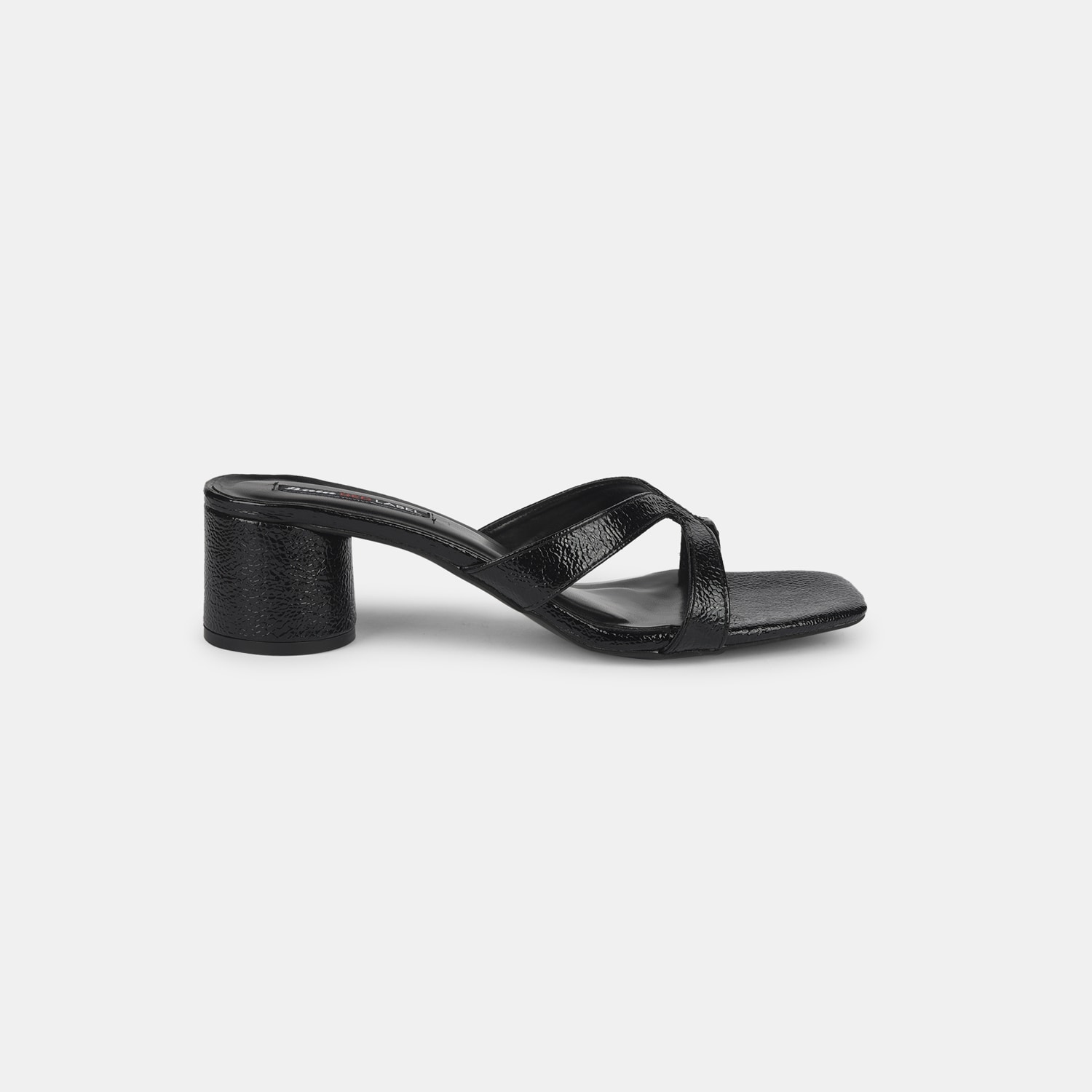 Red Label Black Mule For Women