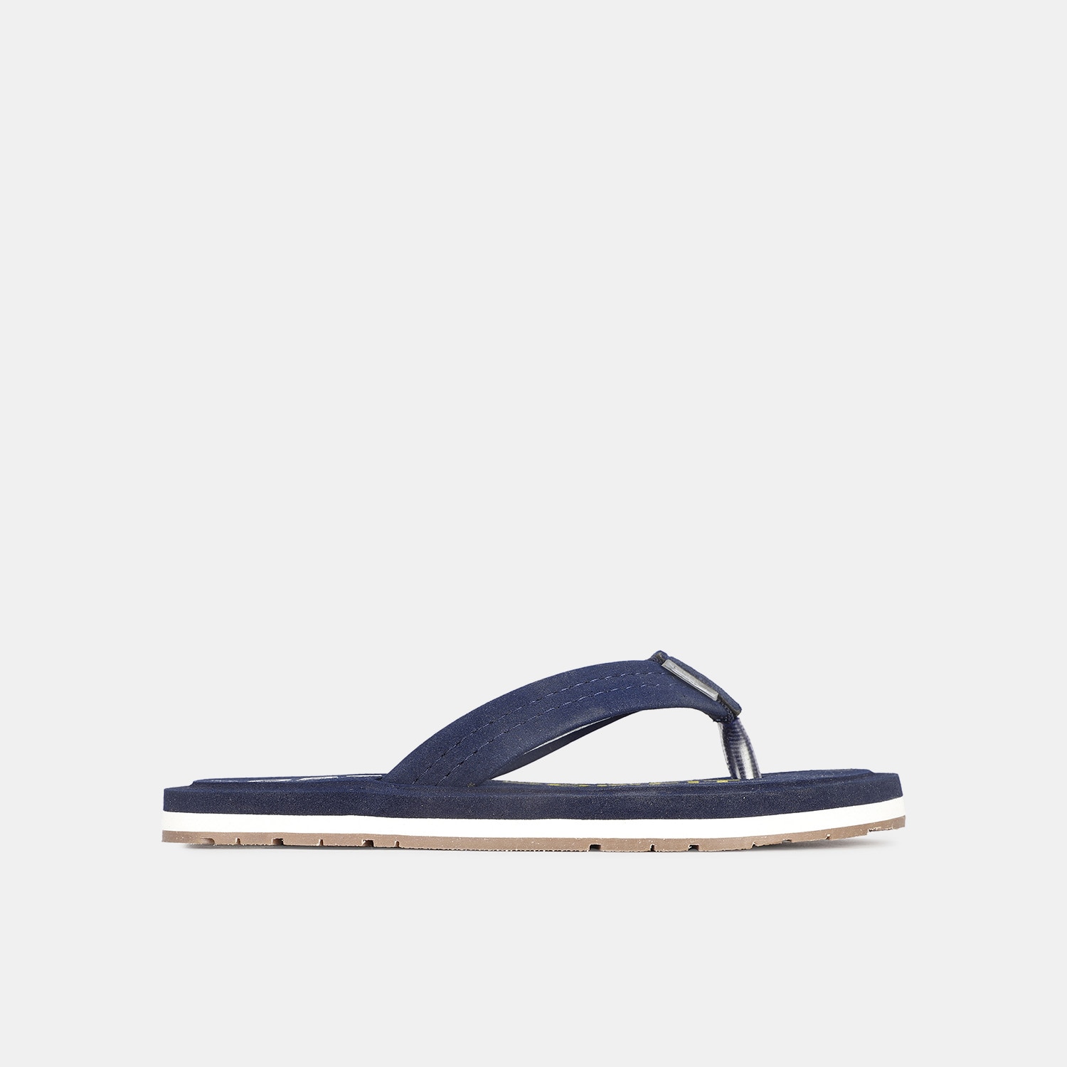 Bata sunshine navy ortho thong flip flops for women