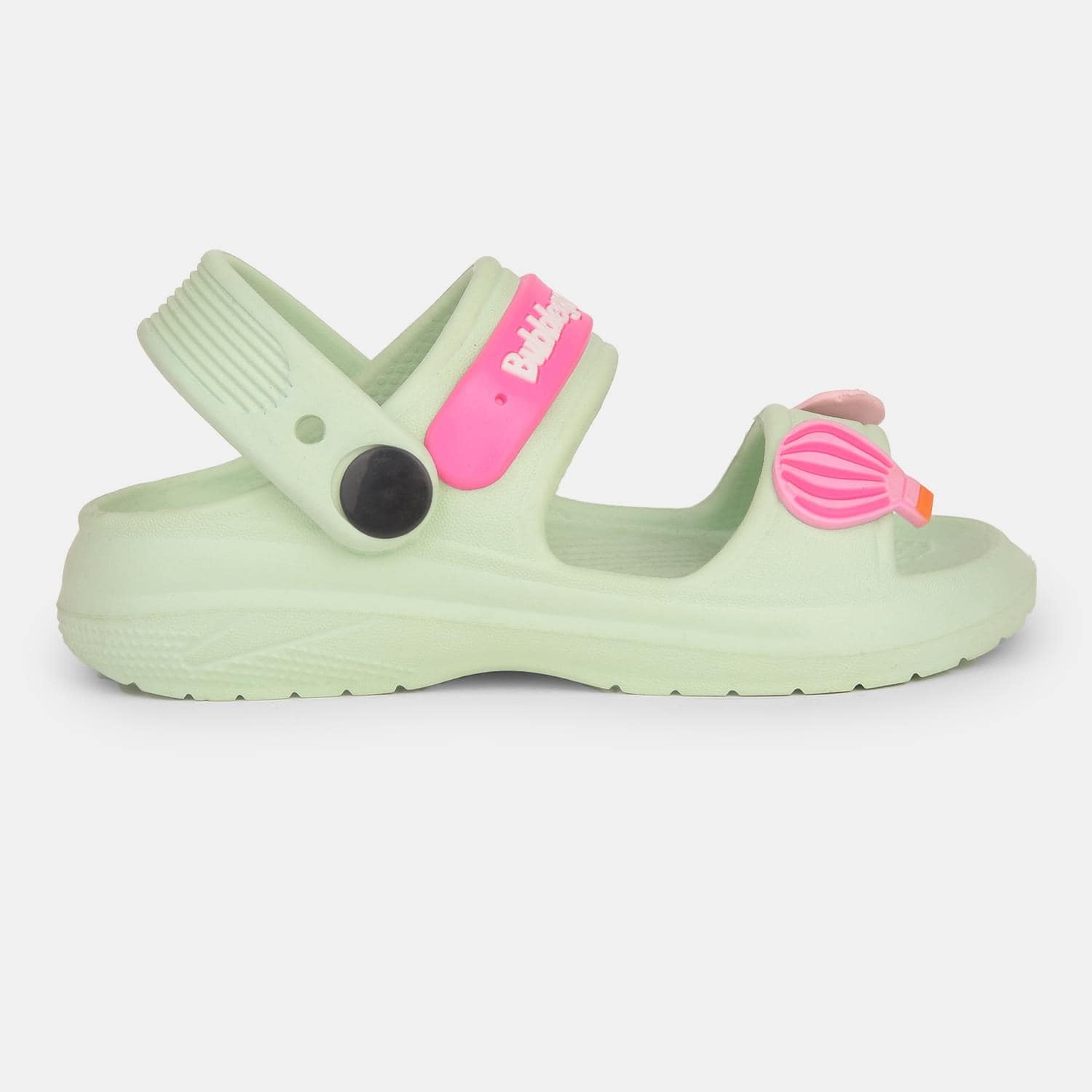 Bubblegummers Light Green Girls Sandal for Kids