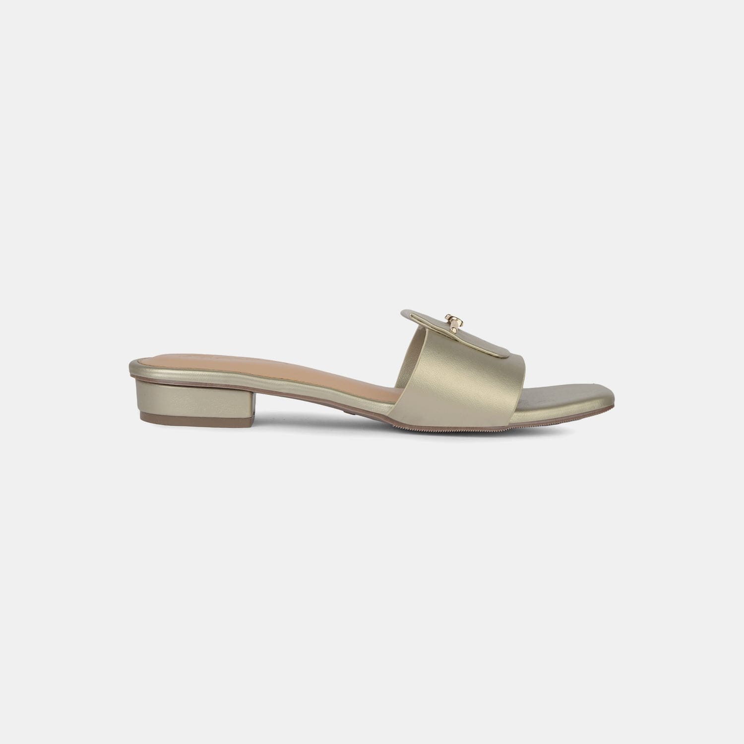 Bata Gold Mule For Women