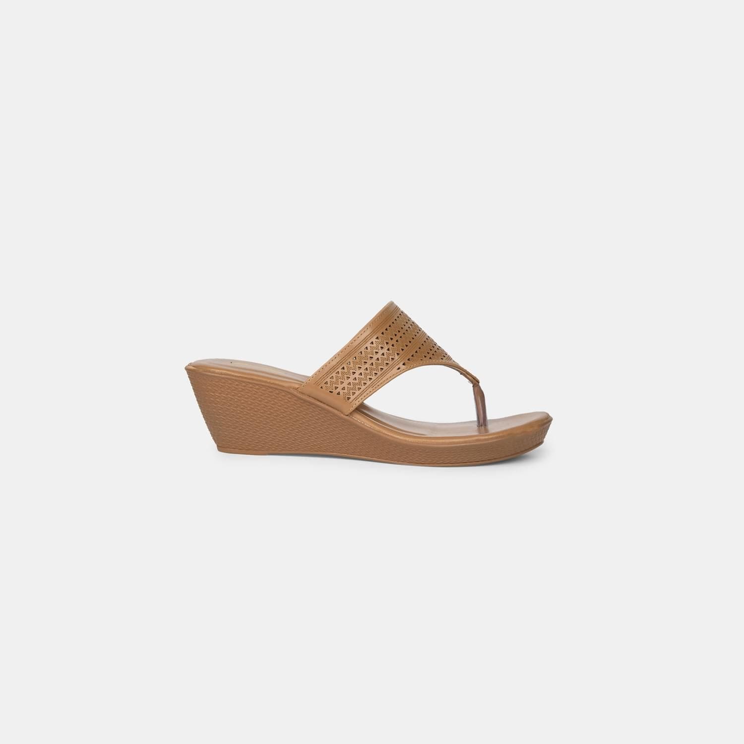 BATA BEIGE THONG FOR WOMEN